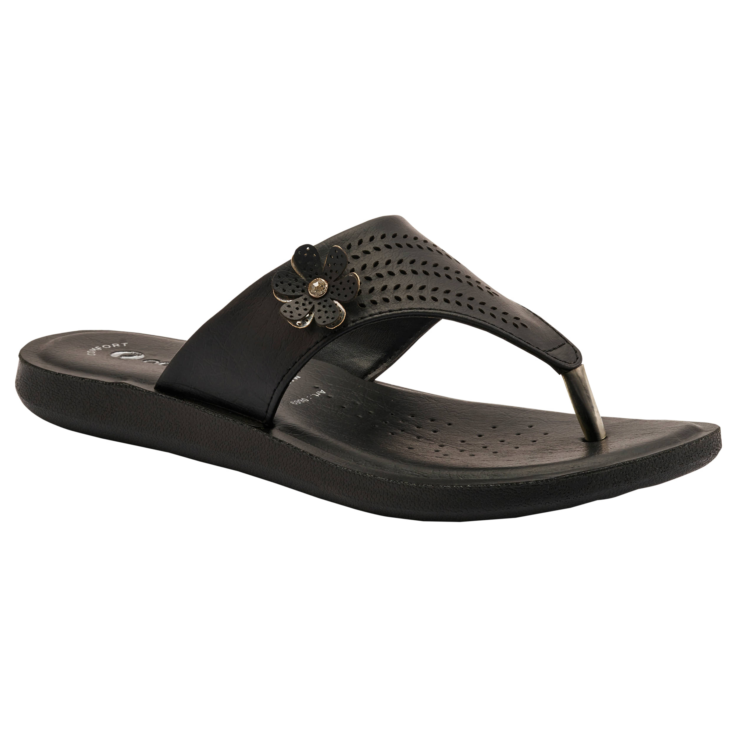    			Aeroblu Black Women's Flats