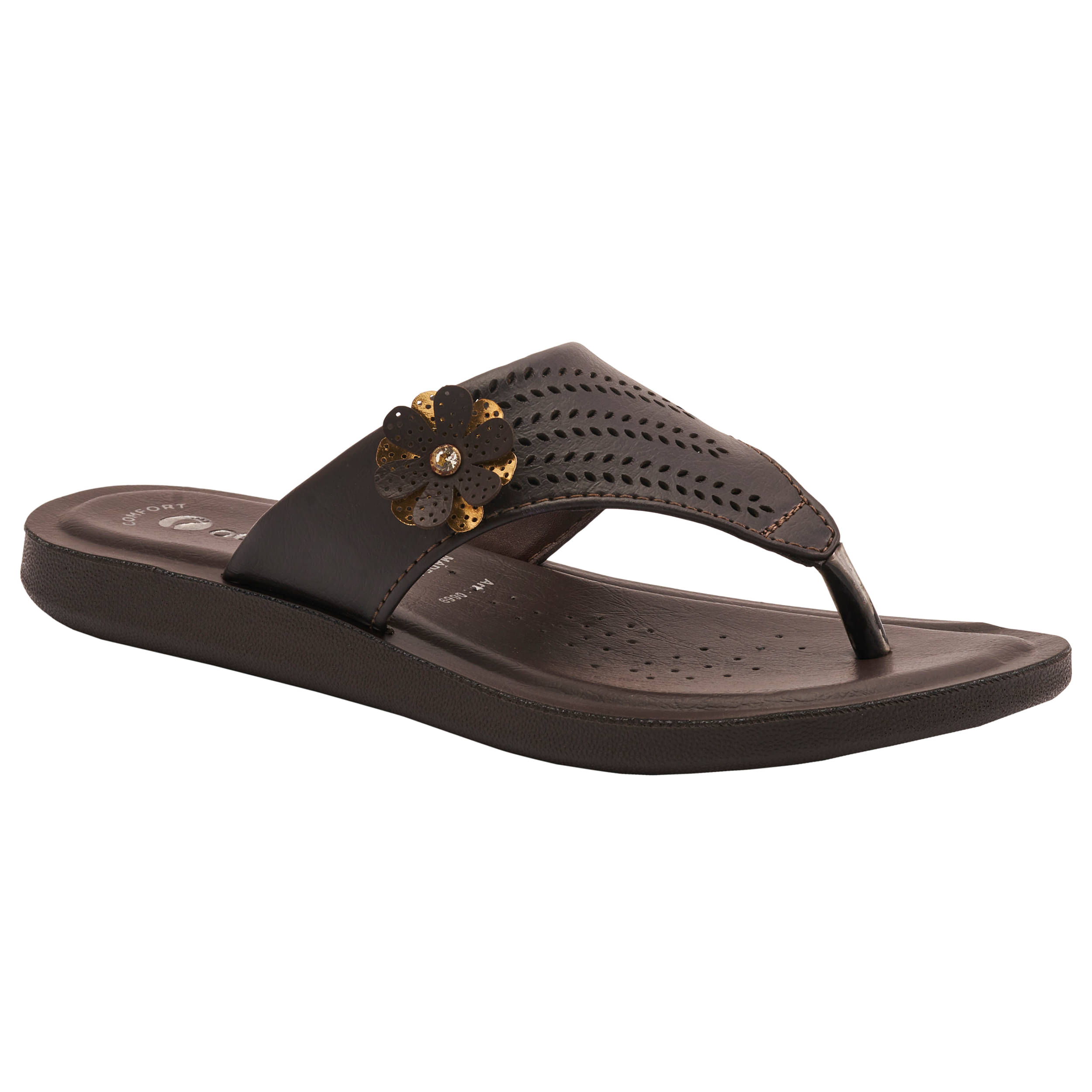     			Aeroblu Brown Women's Flats