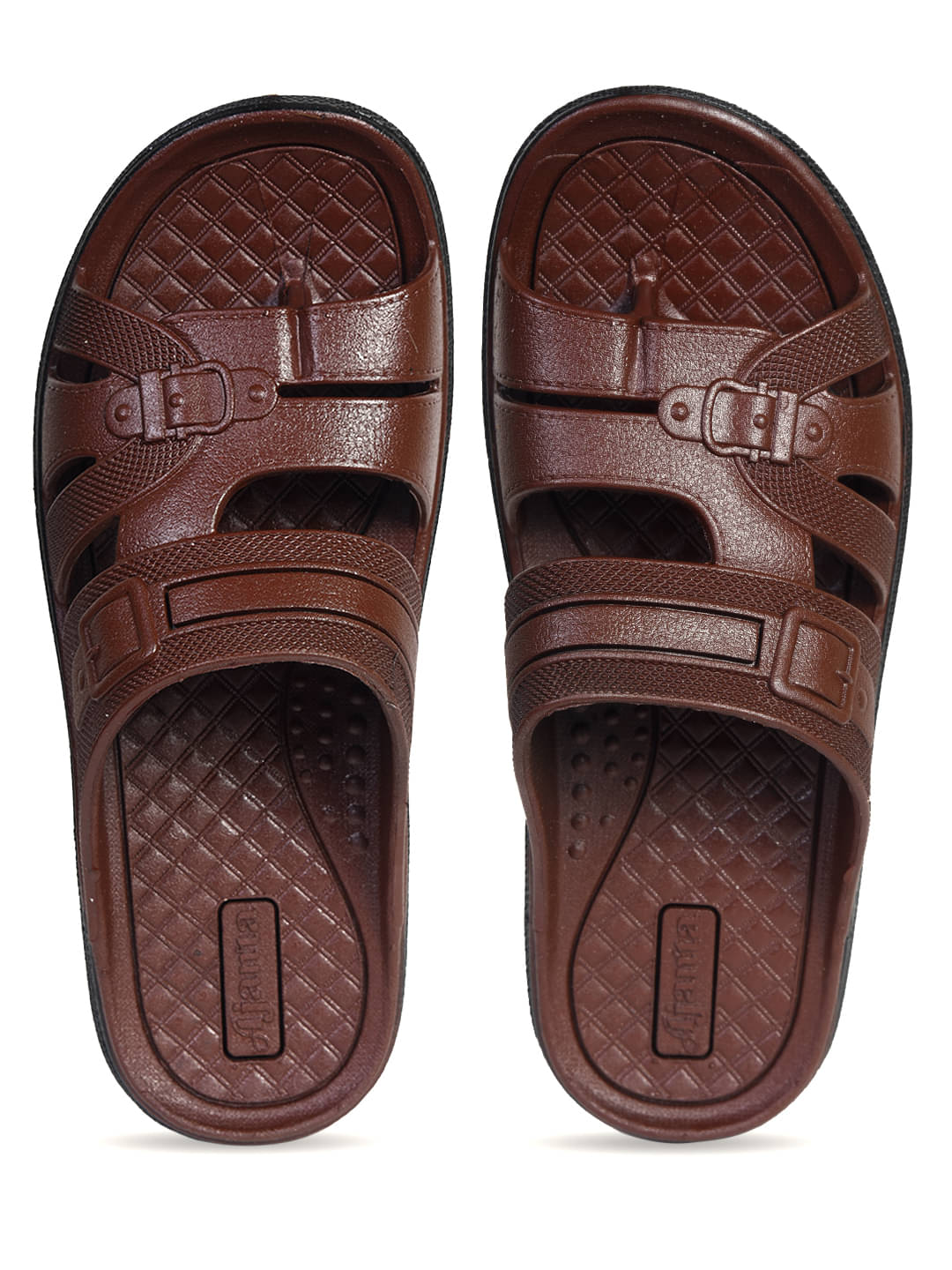     			Ajanta - Brown Men's Sandals