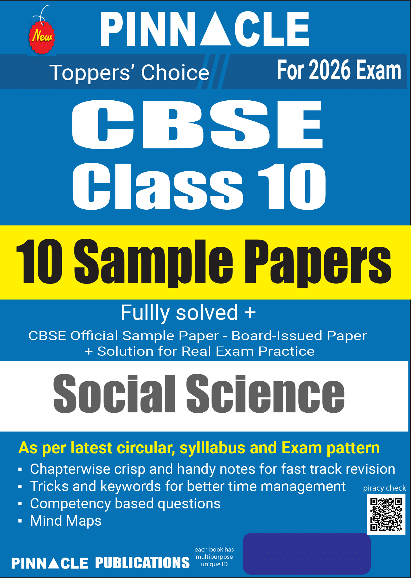 CBSE Class 10 Social Science – 2025 Board Solved Papers + CBSE Official Sample Paper 2025 + 10 Solved Sample Papers | For 2026 Exam CBSE Class 10 Social Science – 2025 Board Solved Papers + CBSE Official Sample Paper 2025 + 10 Solved Sample Papers | For 2026 Exam