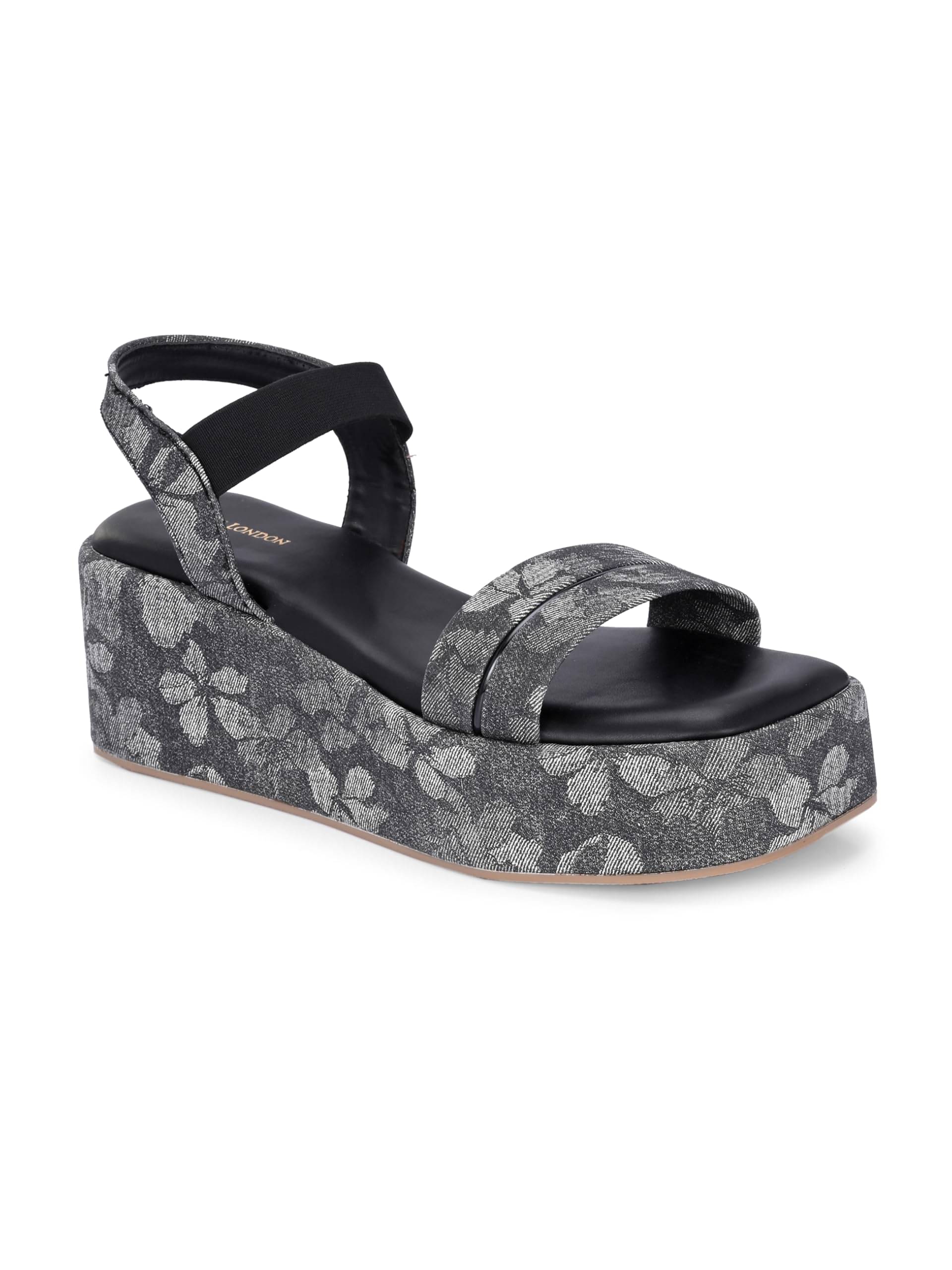 CLOG LONDON Black Women's Slip On Heels CLOG LONDON Black Women's Slip On Heels