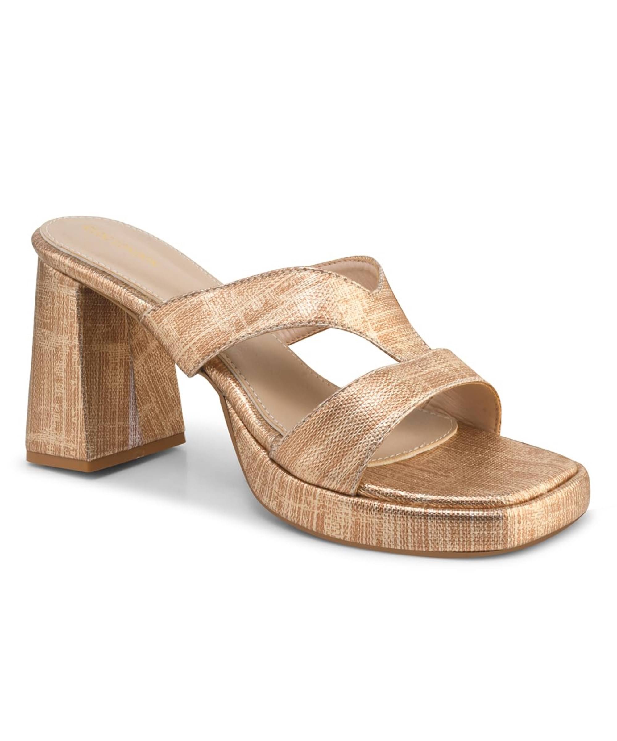     			CLOG LONDON Brown Women's Slip On Heels
