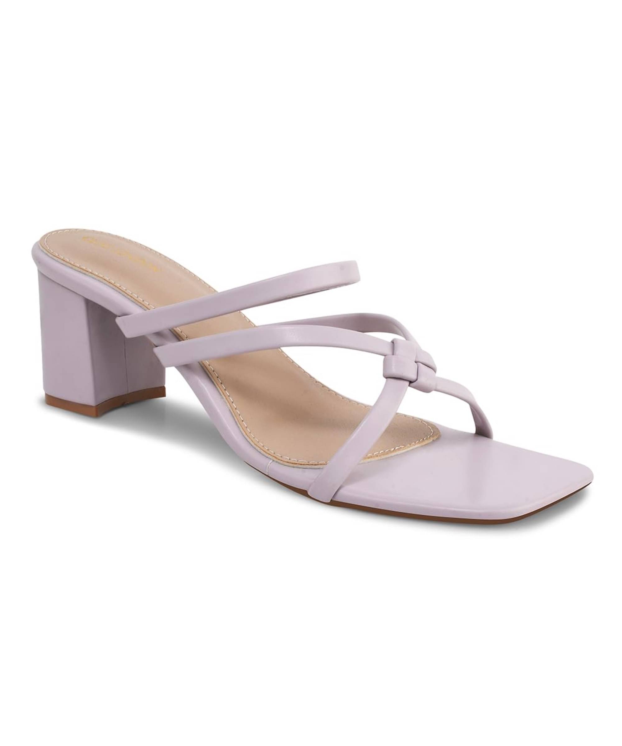 CLOG LONDON Lavender Women's Slip On Heels     			CLOG LONDON Lavender Women's Slip On Heels