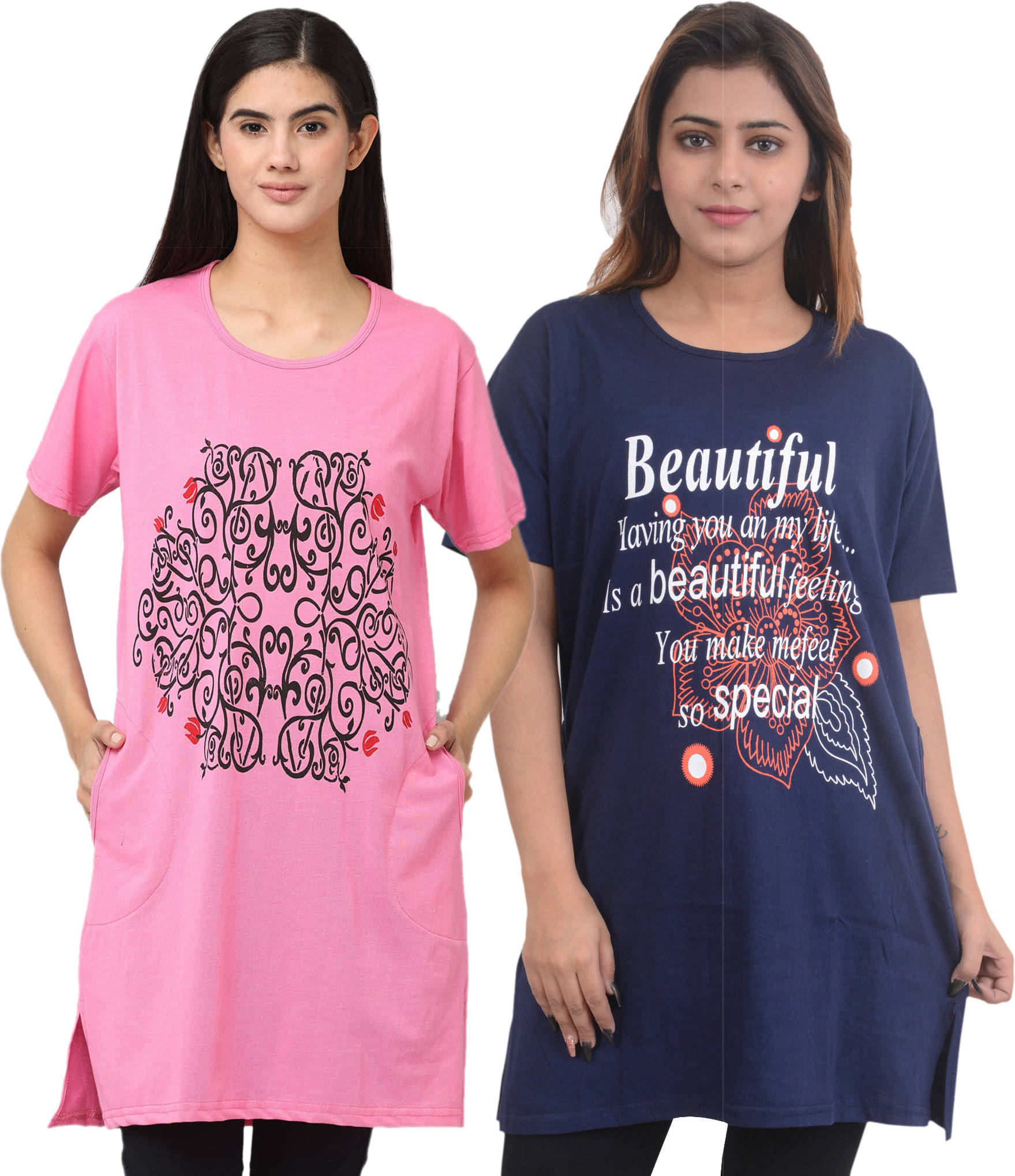 Ddaspration Women's Cotton Blend Regular Top ( Multicolor ) Ddaspration Women's Cotton Blend Regular Top ( Multicolor )