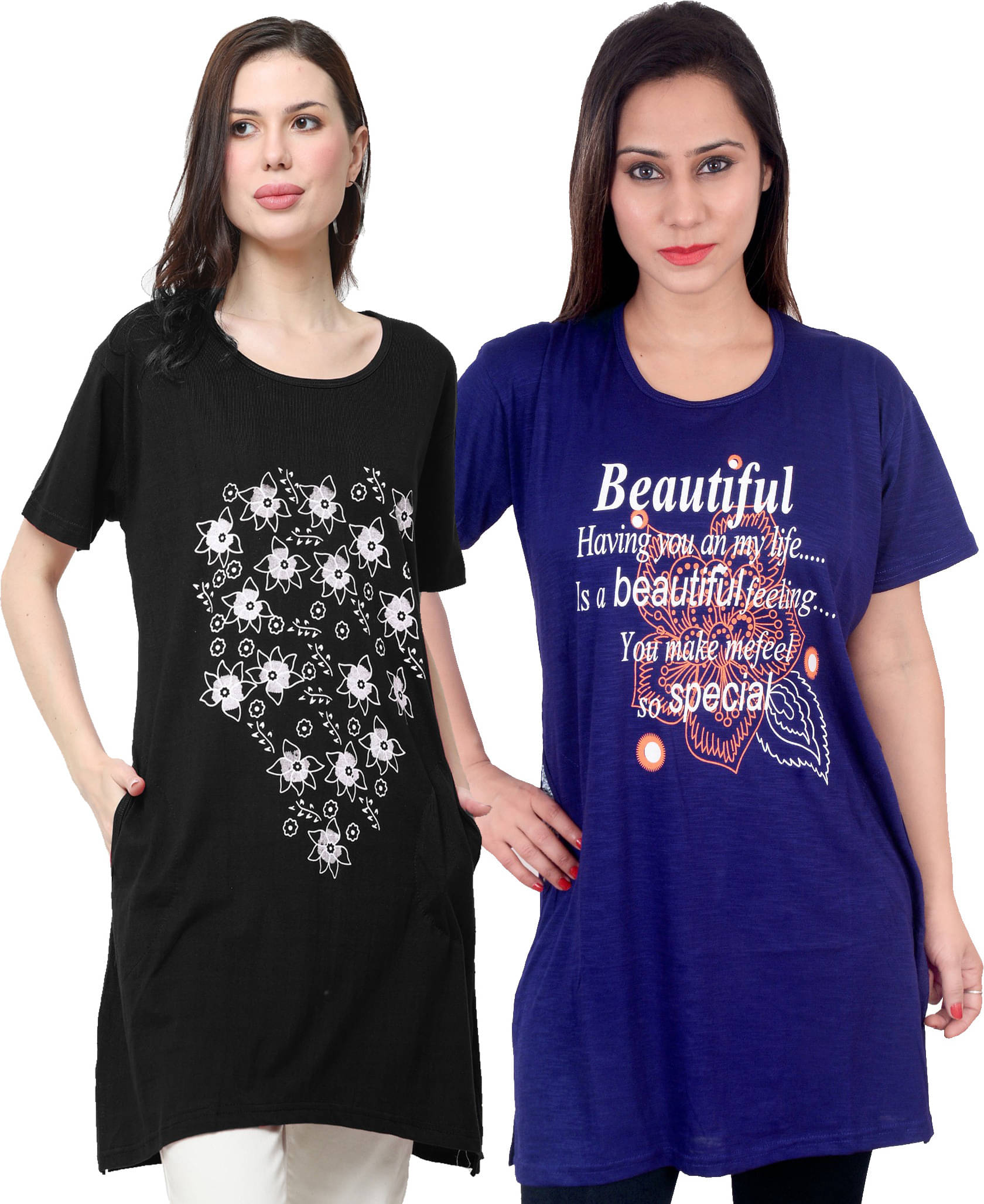 Ddaspration Women's Cotton Blend Regular Top ( Multicolor ) Ddaspration Women's Cotton Blend Regular Top ( Multicolor )