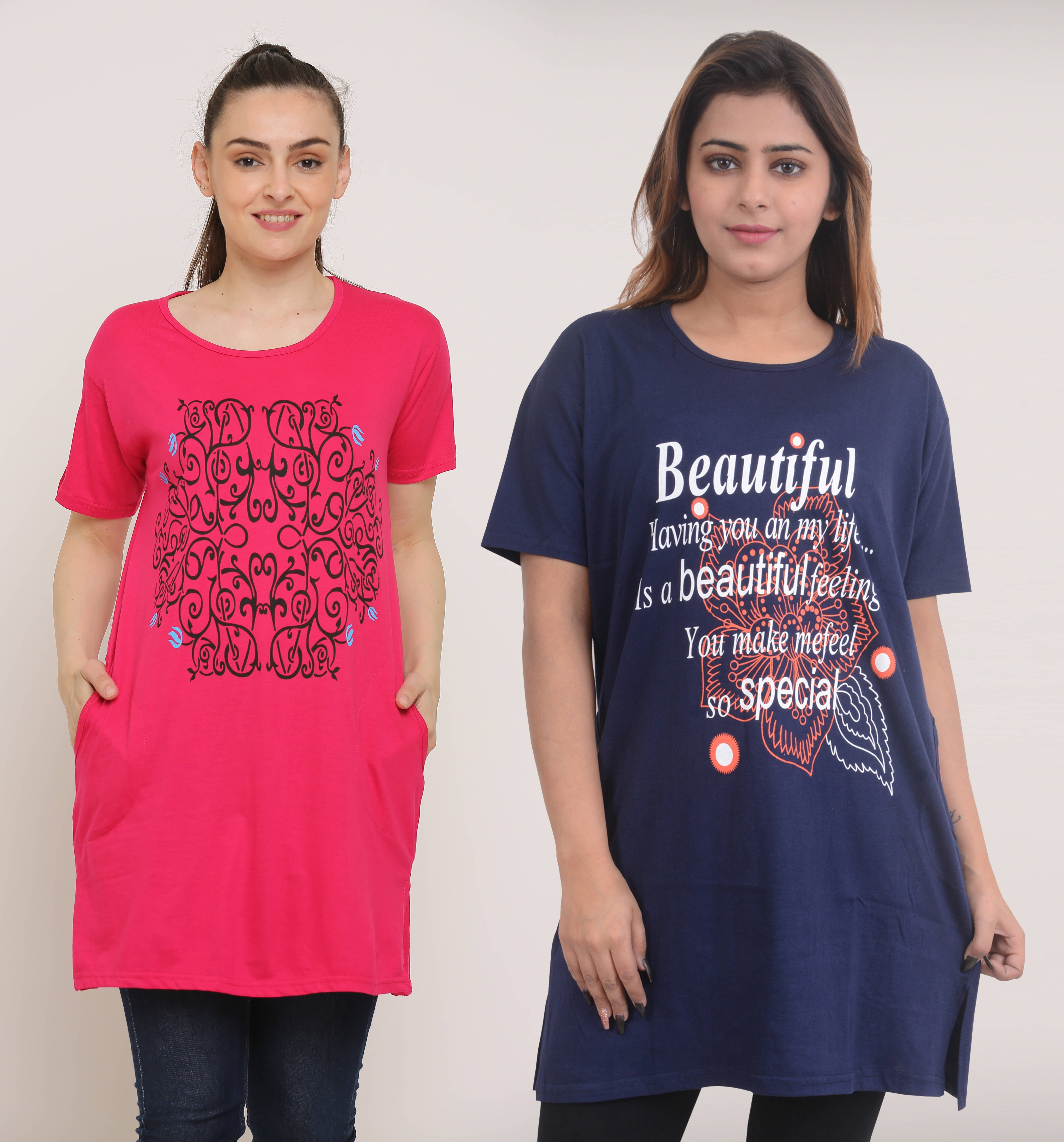 Ddaspration Women's Cotton Blend Regular Top ( Multicolor ) Ddaspration Women's Cotton Blend Regular Top ( Multicolor )