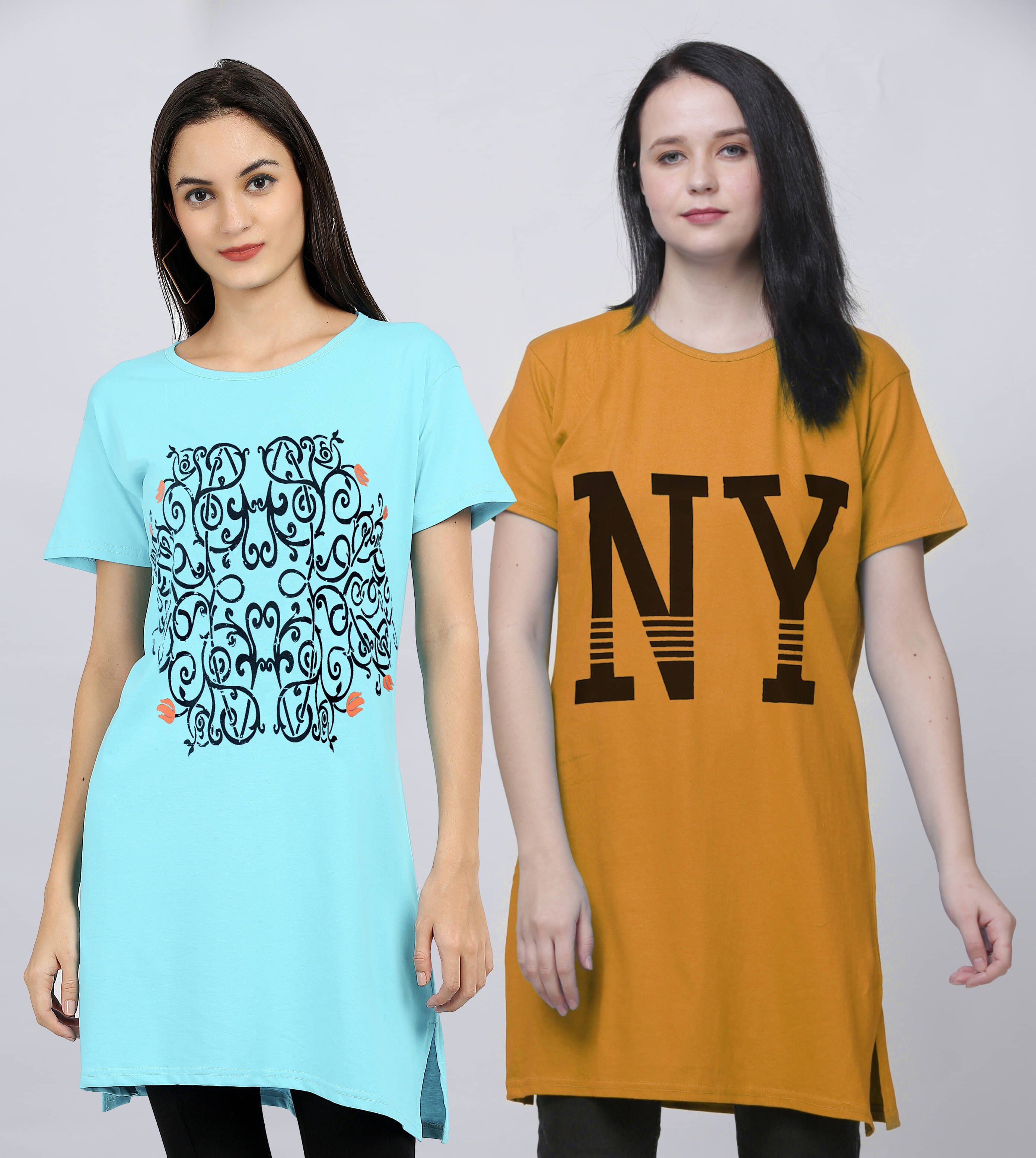 Ddaspration Women's Cotton Blend Regular Top ( Multicolor ) Ddaspration Women's Cotton Blend Regular Top ( Multicolor )