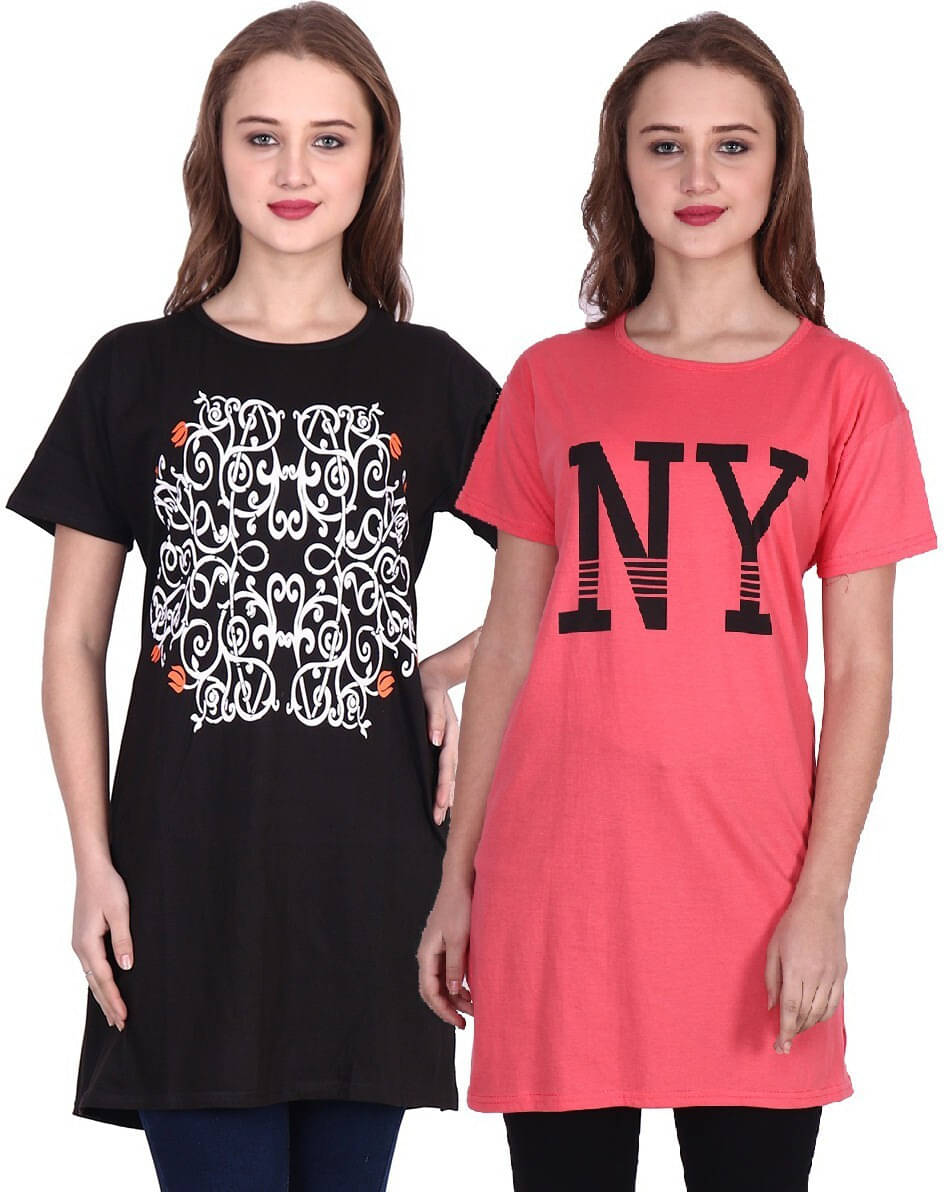 Ddaspration Women's Cotton Blend Regular Top ( Multicolor ) Ddaspration Women's Cotton Blend Regular Top ( Multicolor )