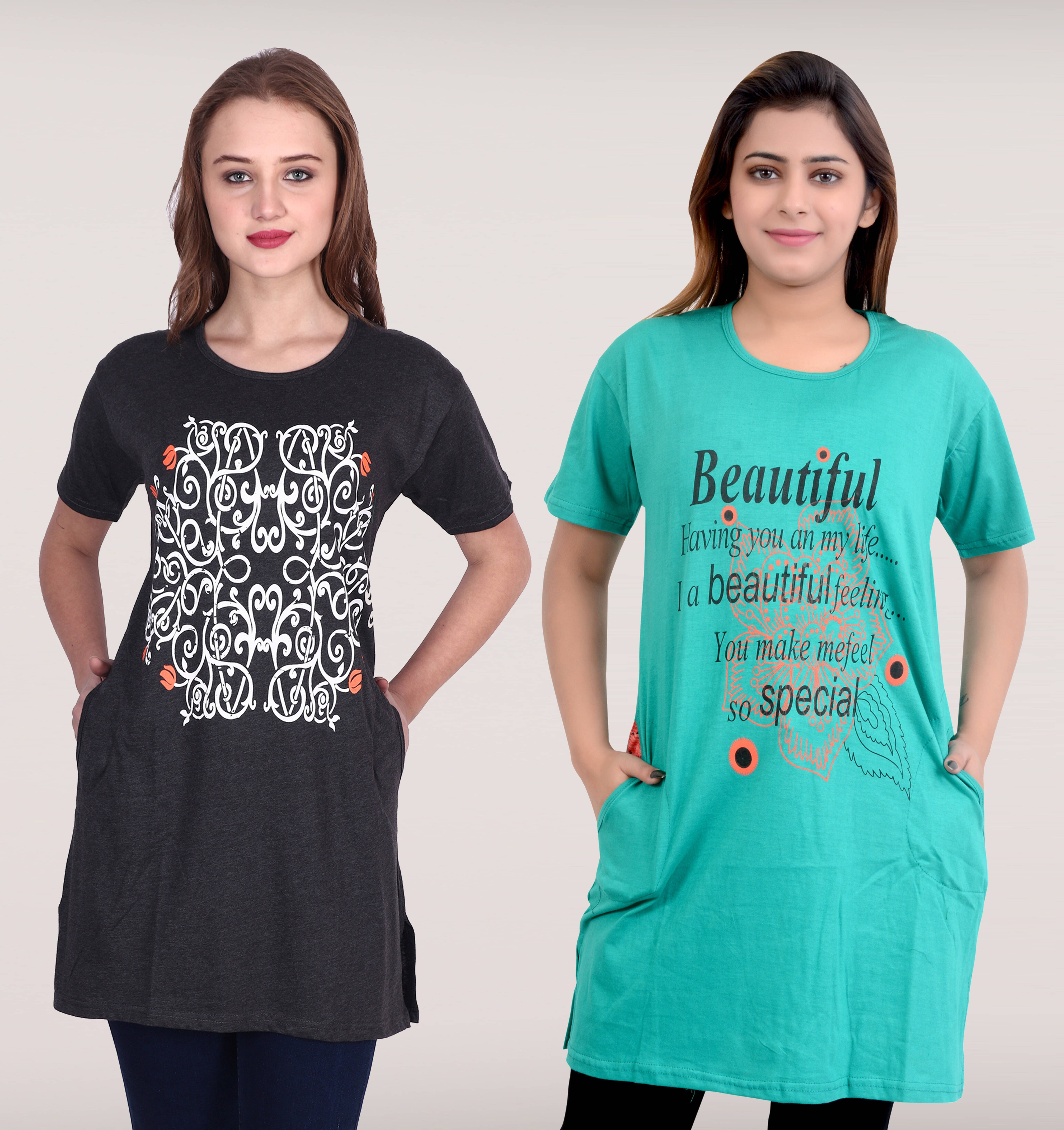     			Ddaspration Women's Cotton Blend Regular Top ( Multicolor )