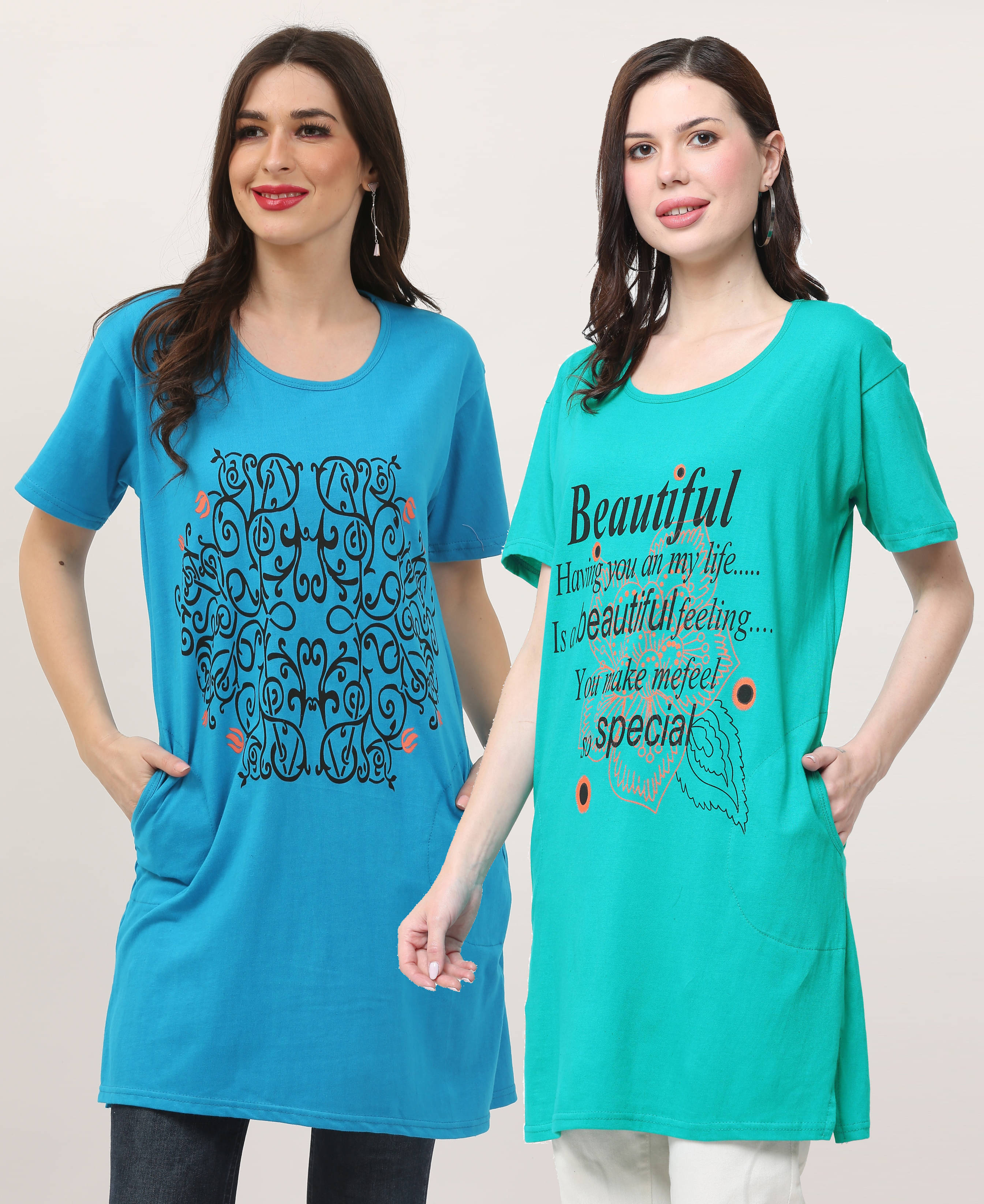     			Ddaspration Women's Cotton Blend Regular Top ( Multicolor )