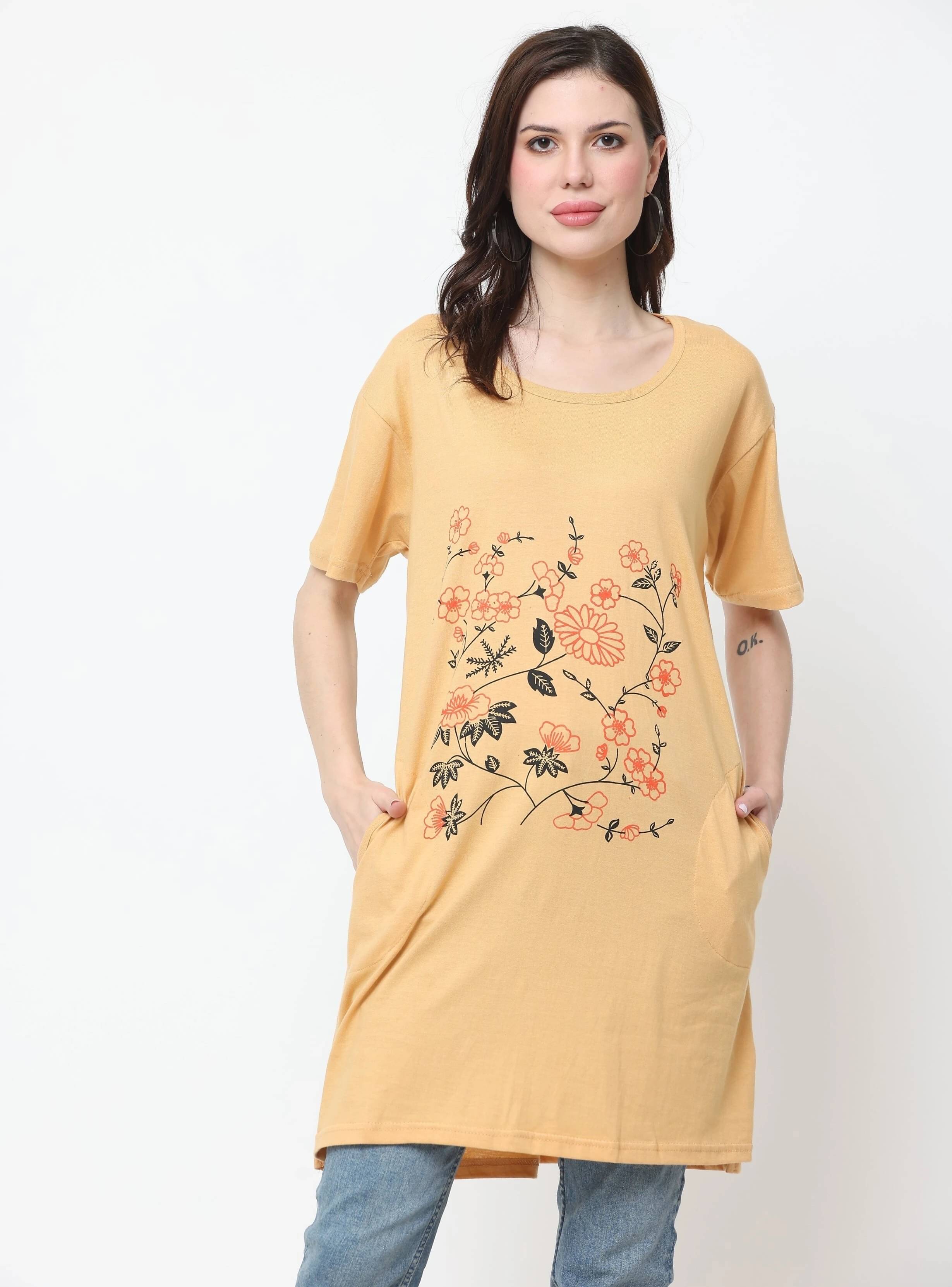 Ddaspration Women's Cotton Blend Regular Top ( Multicolor ) Ddaspration Women's Cotton Blend Regular Top ( Multicolor )