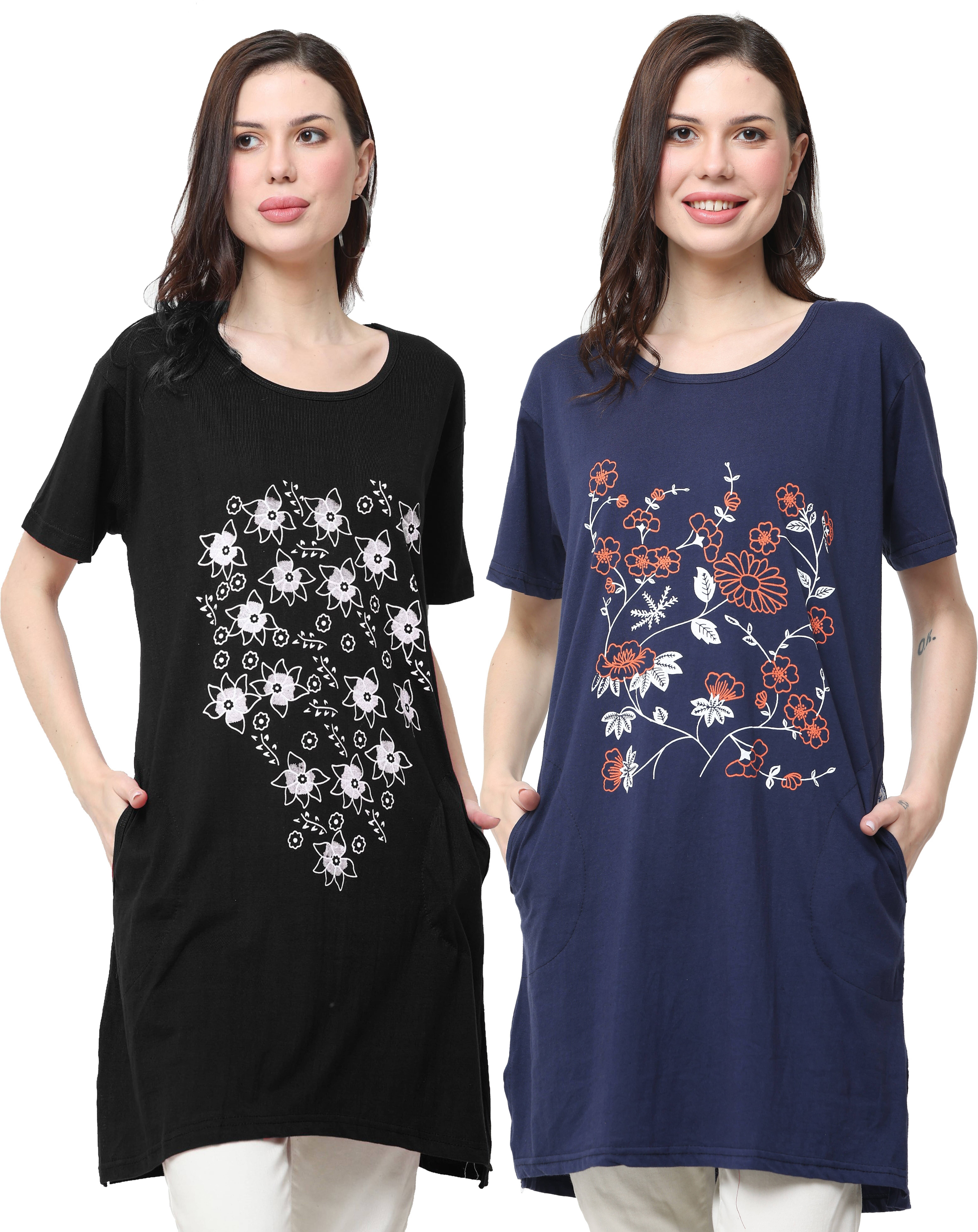     			Ddaspration Women's Cotton Blend Regular Top ( Multicolor )