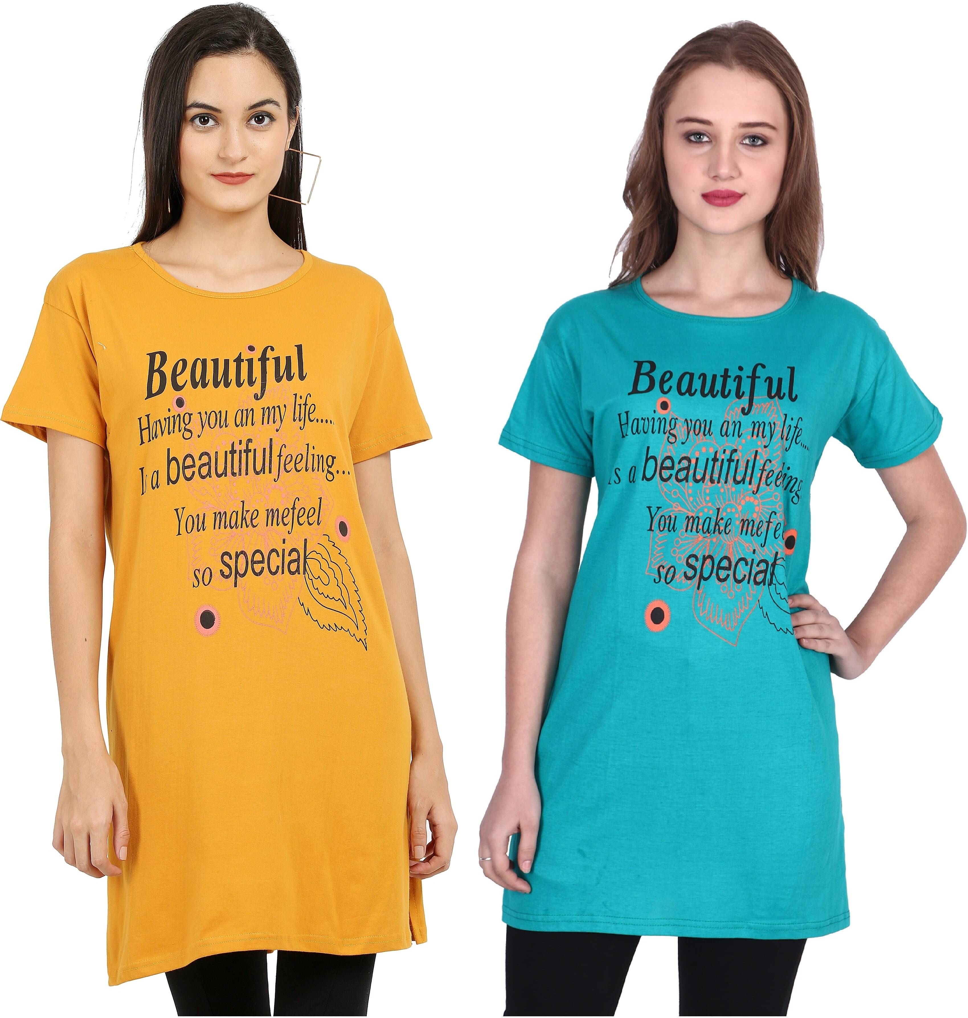 Ddaspration Women's Cotton Blend Regular Top ( Multicolor ) Ddaspration Women's Cotton Blend Regular Top ( Multicolor )
