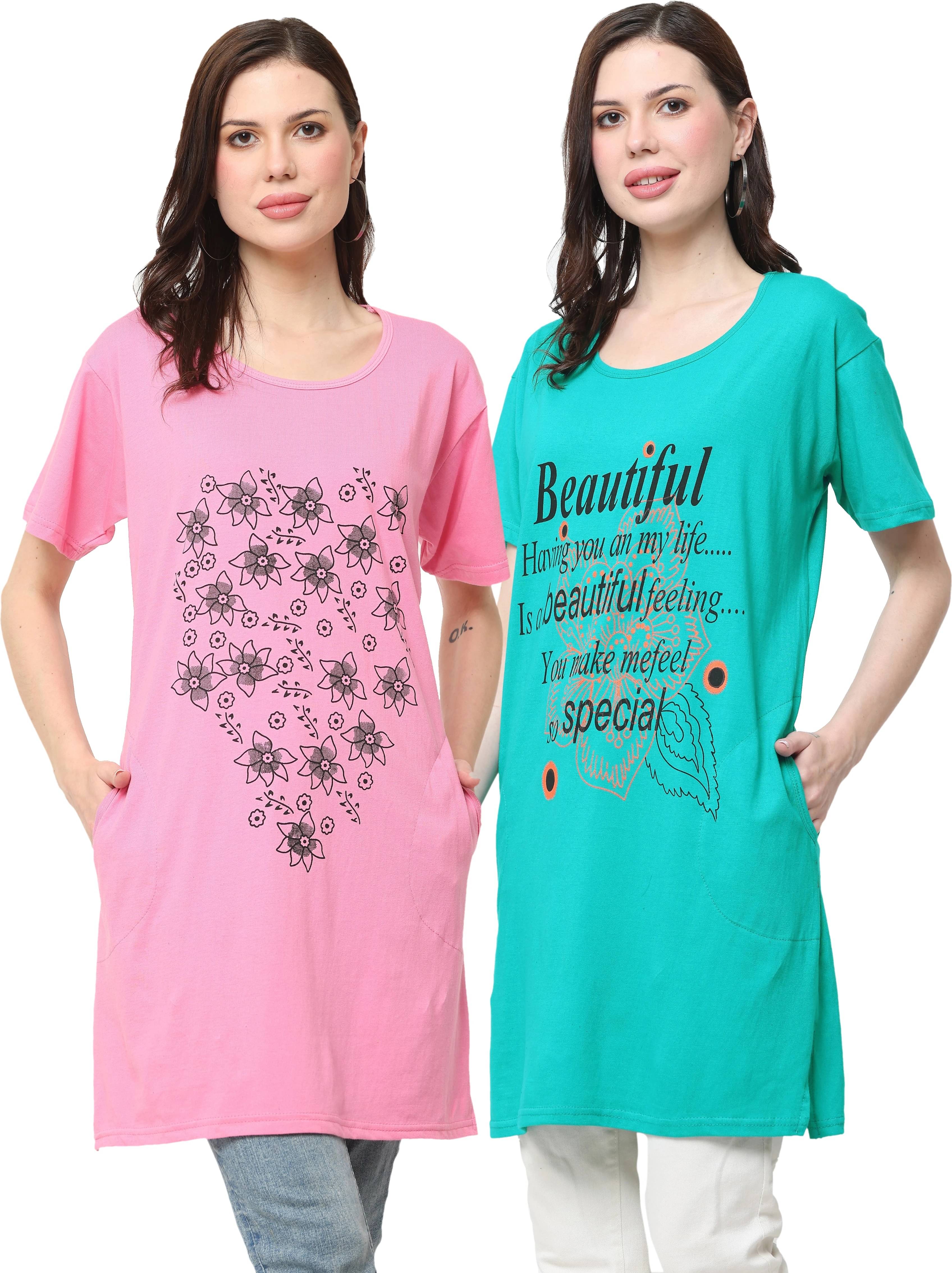     			Ddaspration Women's Cotton Blend Regular Top ( Multicolor )