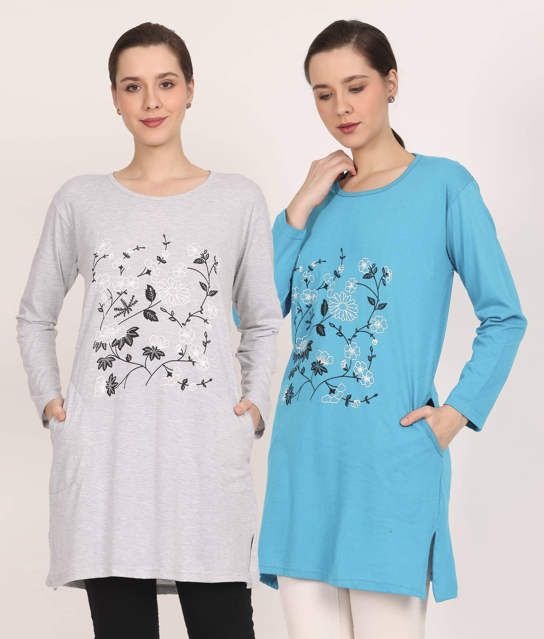     			Ddaspration Women's Cotton Blend Regular Top ( Multicolor )
