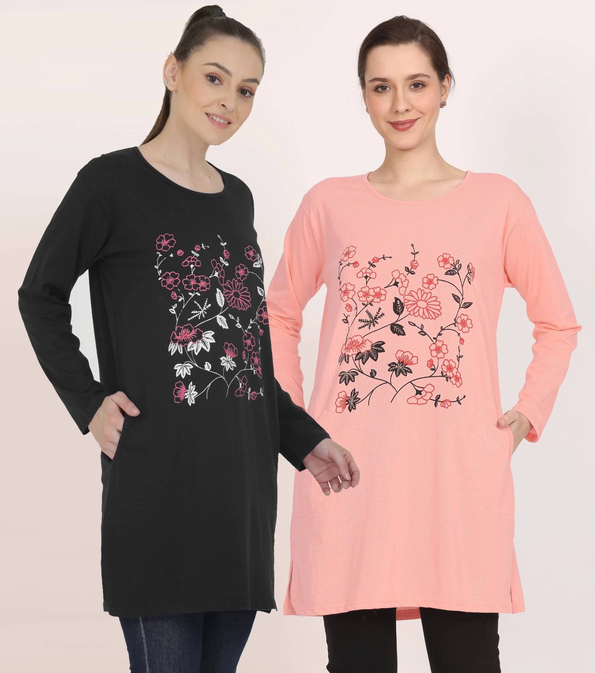 Ddaspration Women's Cotton Blend Regular Top ( Multicolor ) Ddaspration Women's Cotton Blend Regular Top ( Multicolor )