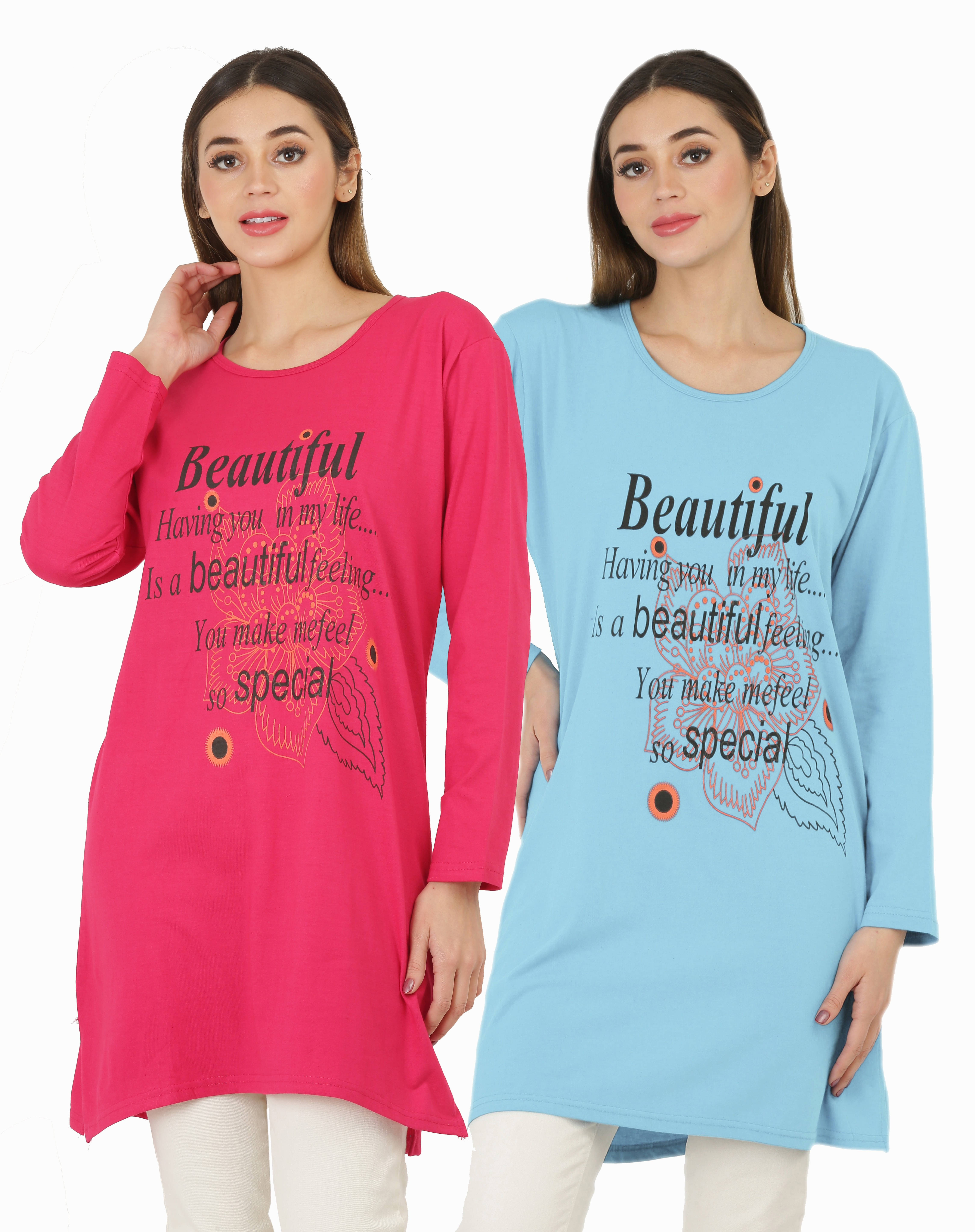 Ddaspration Women's Cotton Blend Regular Top ( Multicolor ) Ddaspration Women's Cotton Blend Regular Top ( Multicolor )