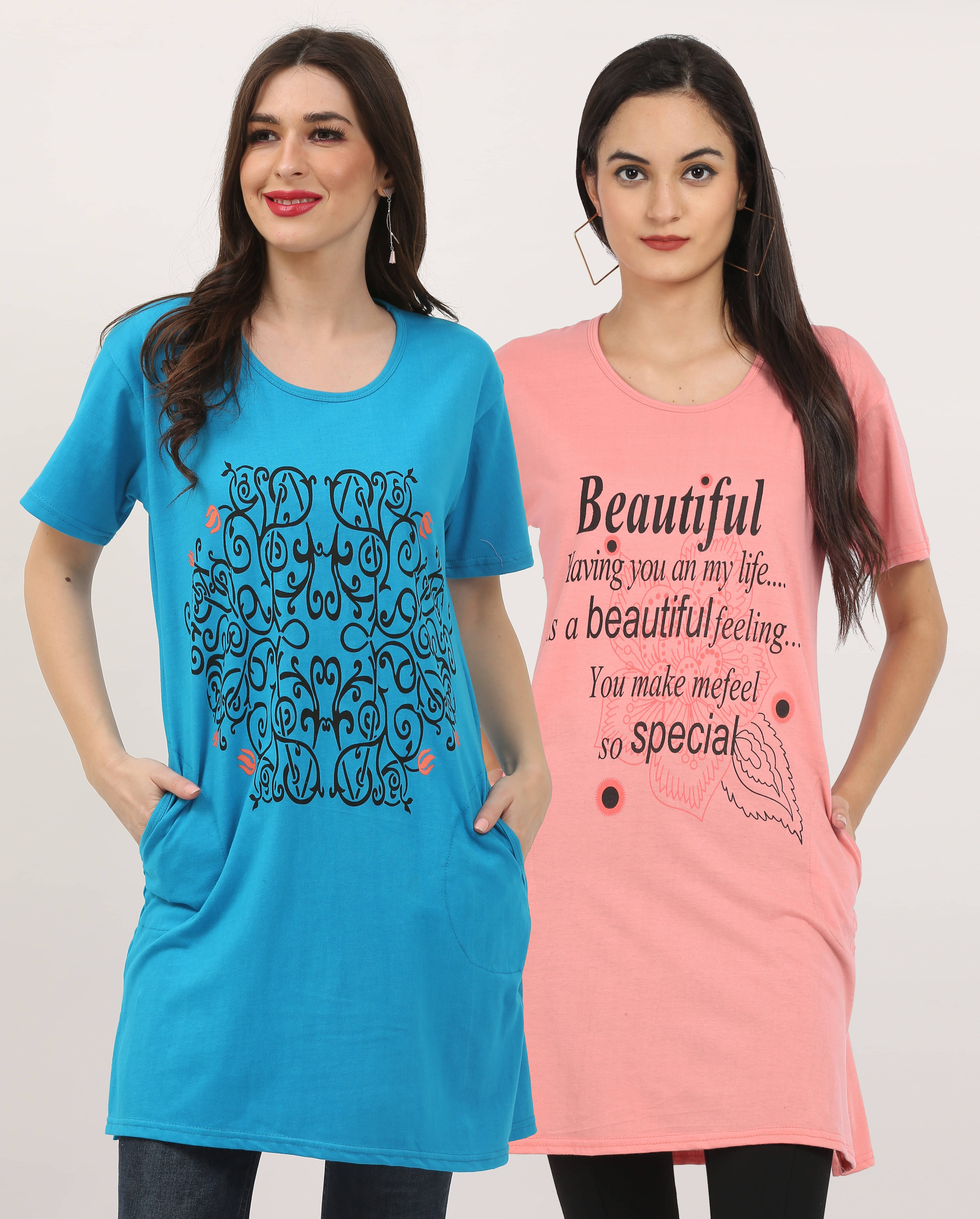 Ddaspration Women's Cotton Blend Regular Top ( Multicolor ) Ddaspration Women's Cotton Blend Regular Top ( Multicolor )