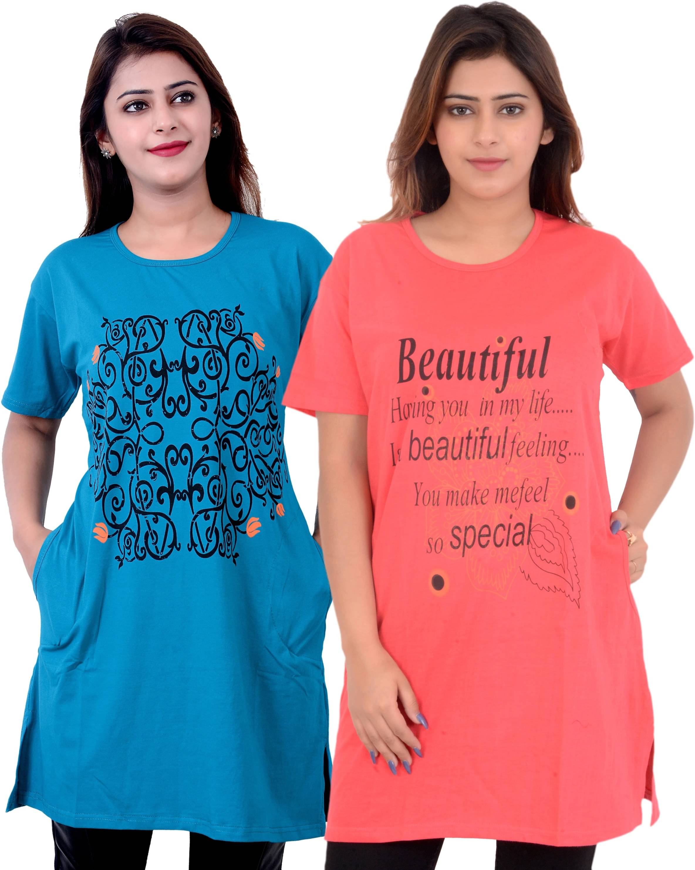     			Ddaspration Women's Cotton Blend Regular Top ( Multicolor )