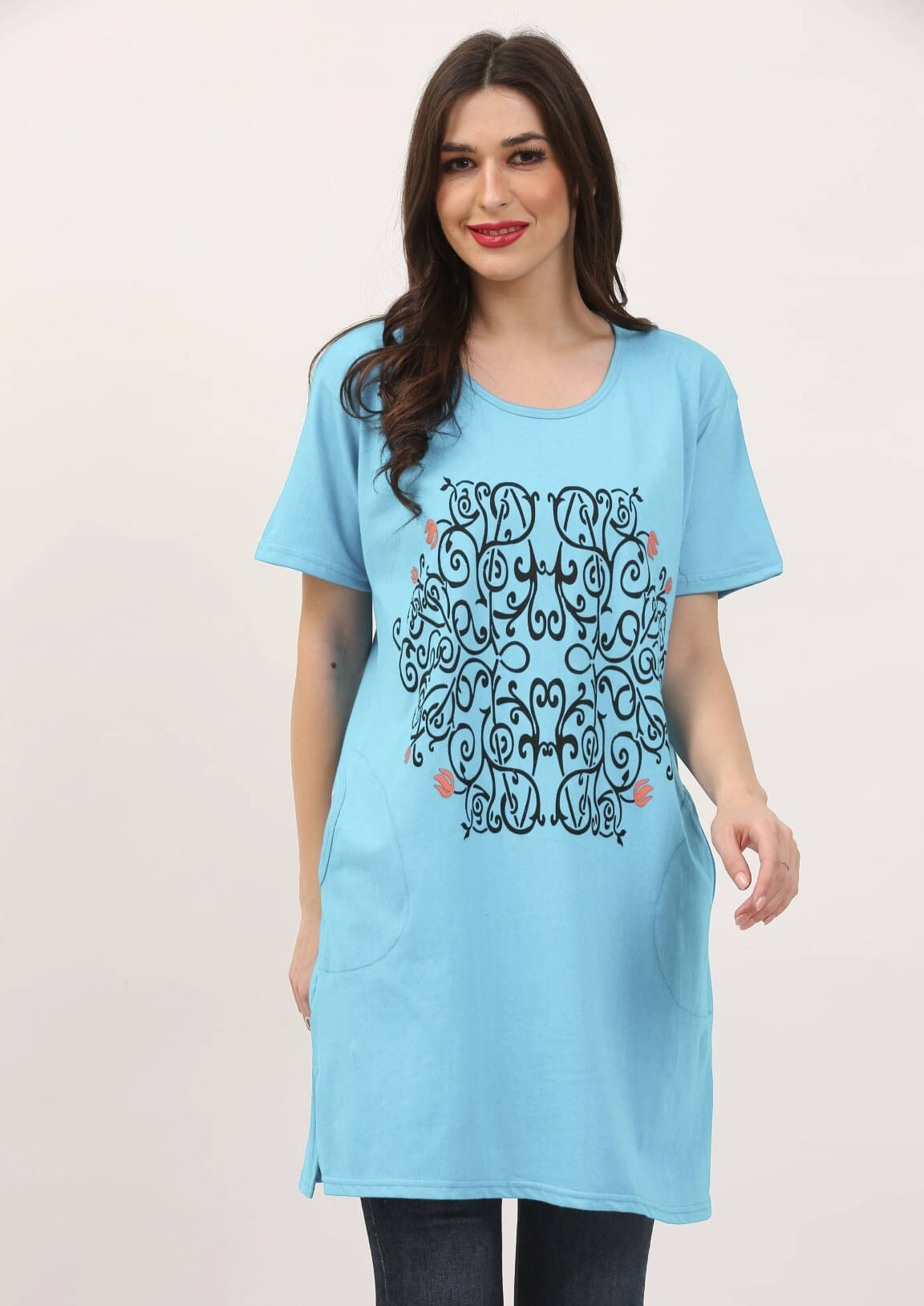     			Ddaspration Women's Cotton Blend Regular Top ( Multicolor )