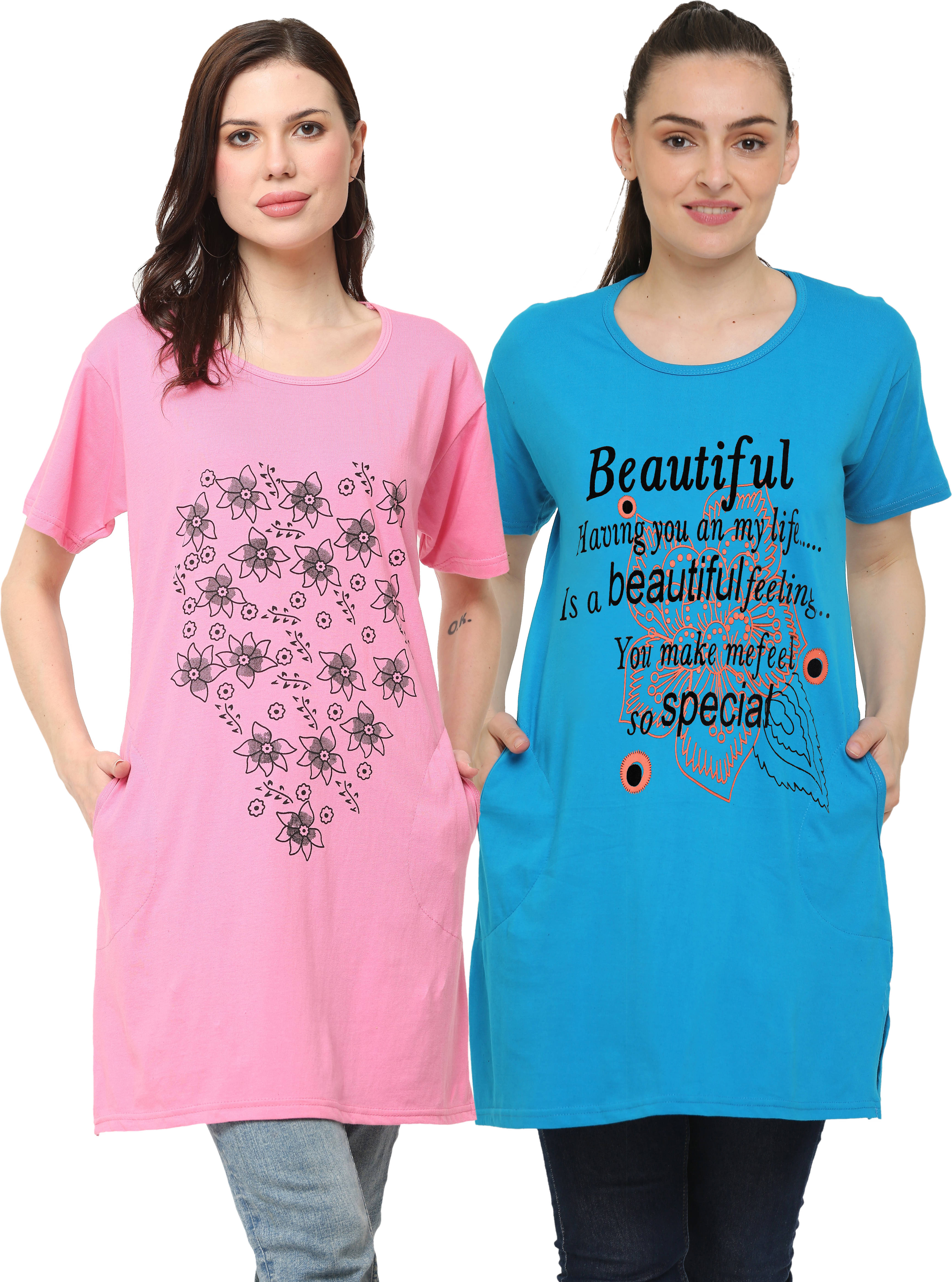     			Ddaspration Women's Cotton Blend Regular Top ( Multicolor )