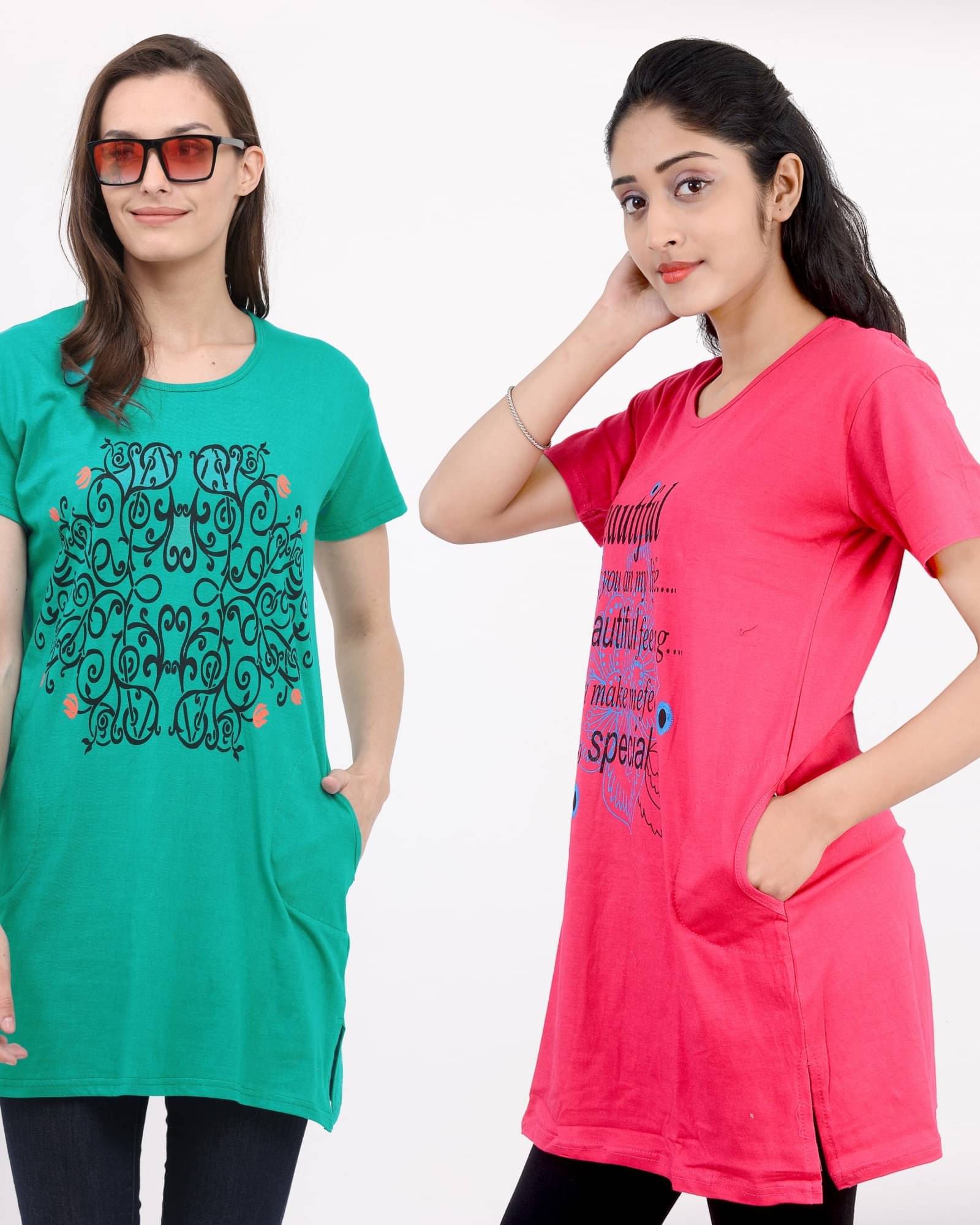     			Ddaspration Women's Cotton Blend Regular Top ( Multicolor )