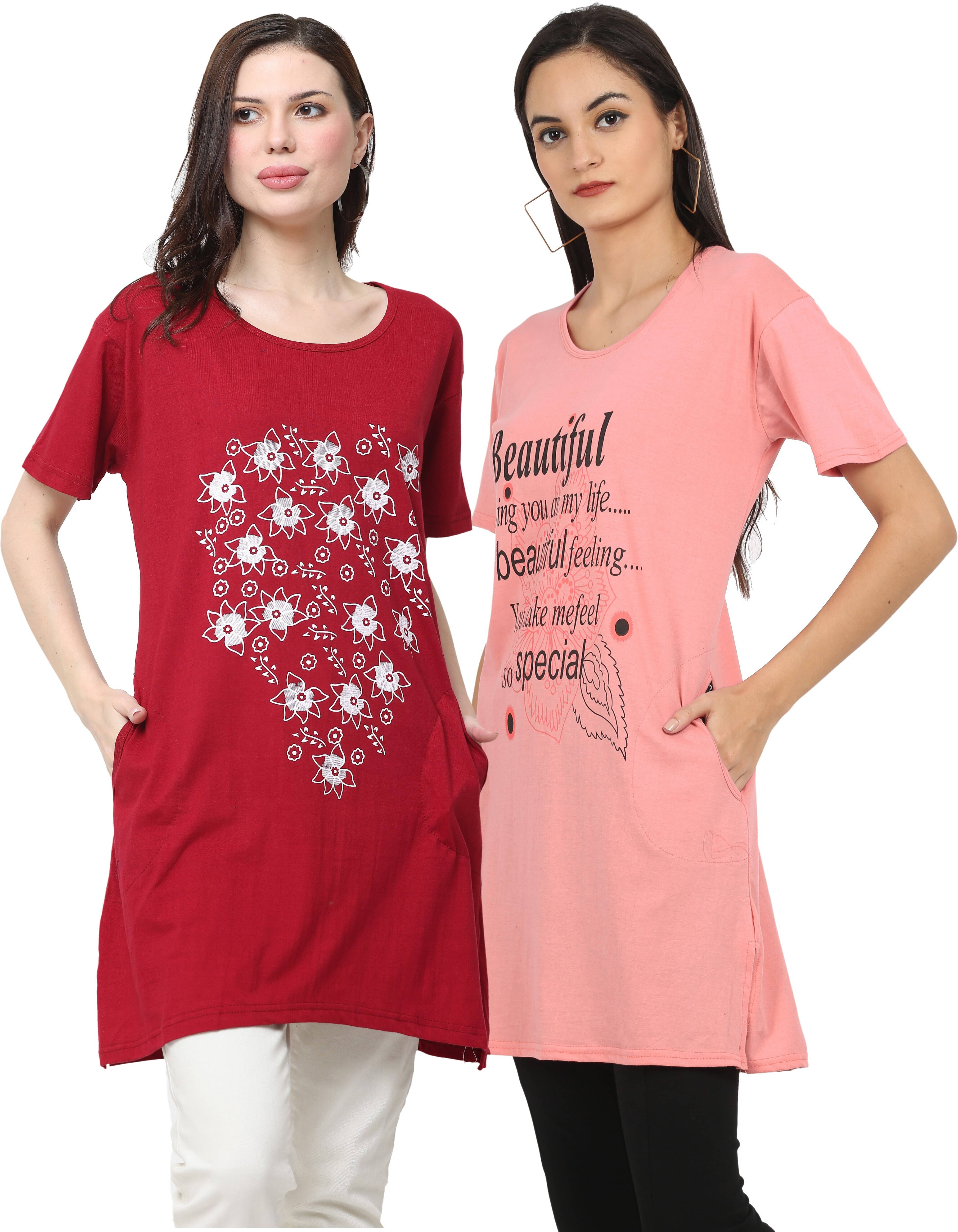     			Ddaspration Women's Cotton Blend Regular Top ( Multicolor )