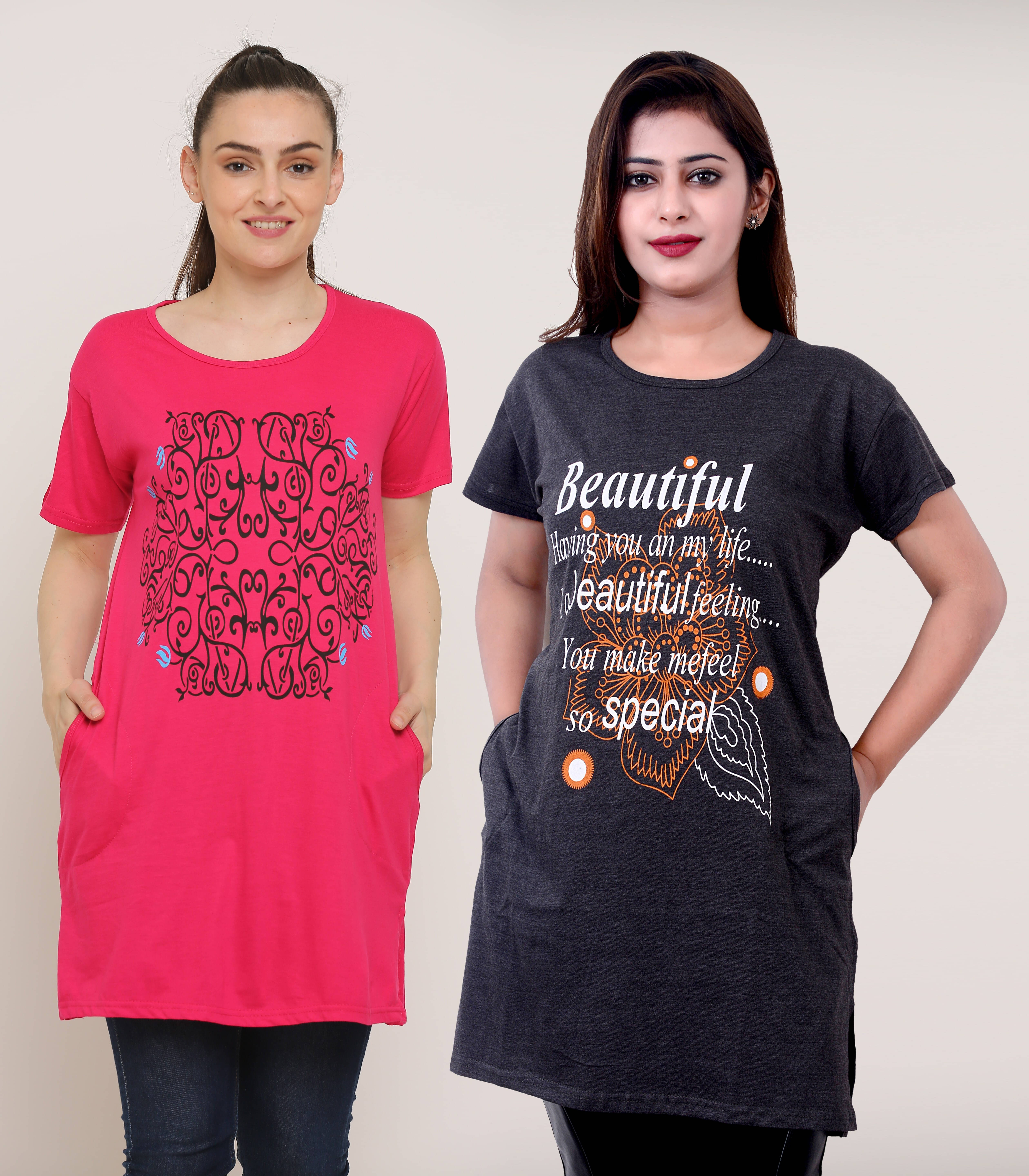 Ddaspration Women's Cotton Blend Regular Top ( Multicolor ) Ddaspration Women's Cotton Blend Regular Top ( Multicolor )