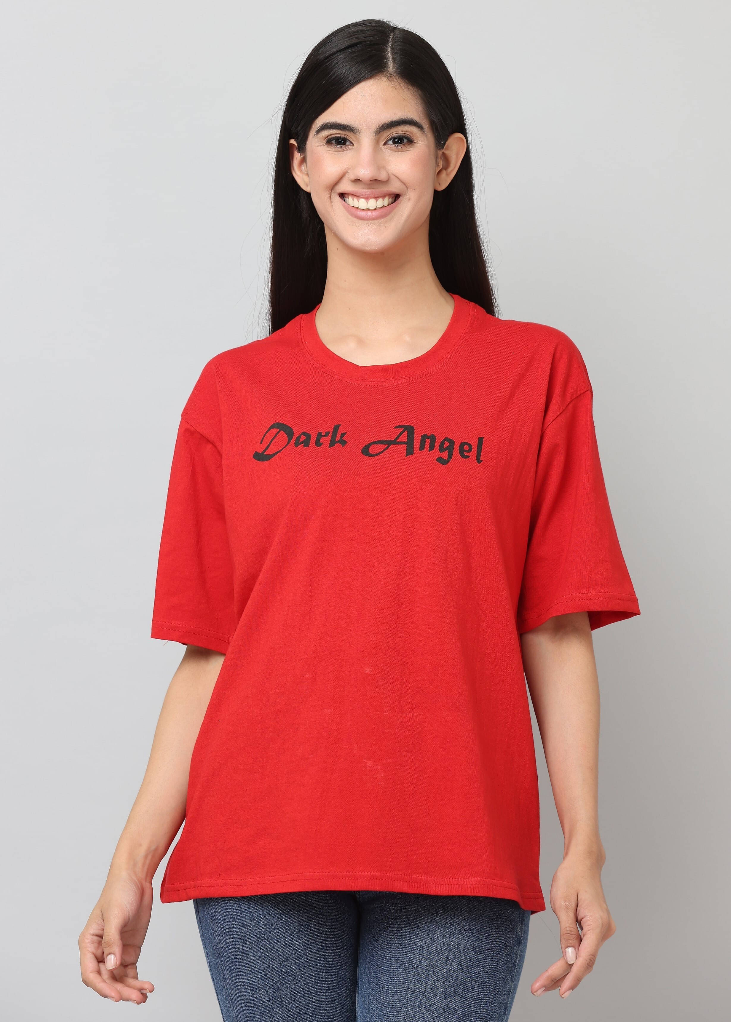     			Ddaspration Women's Cotton Blend Regular Top ( Red )