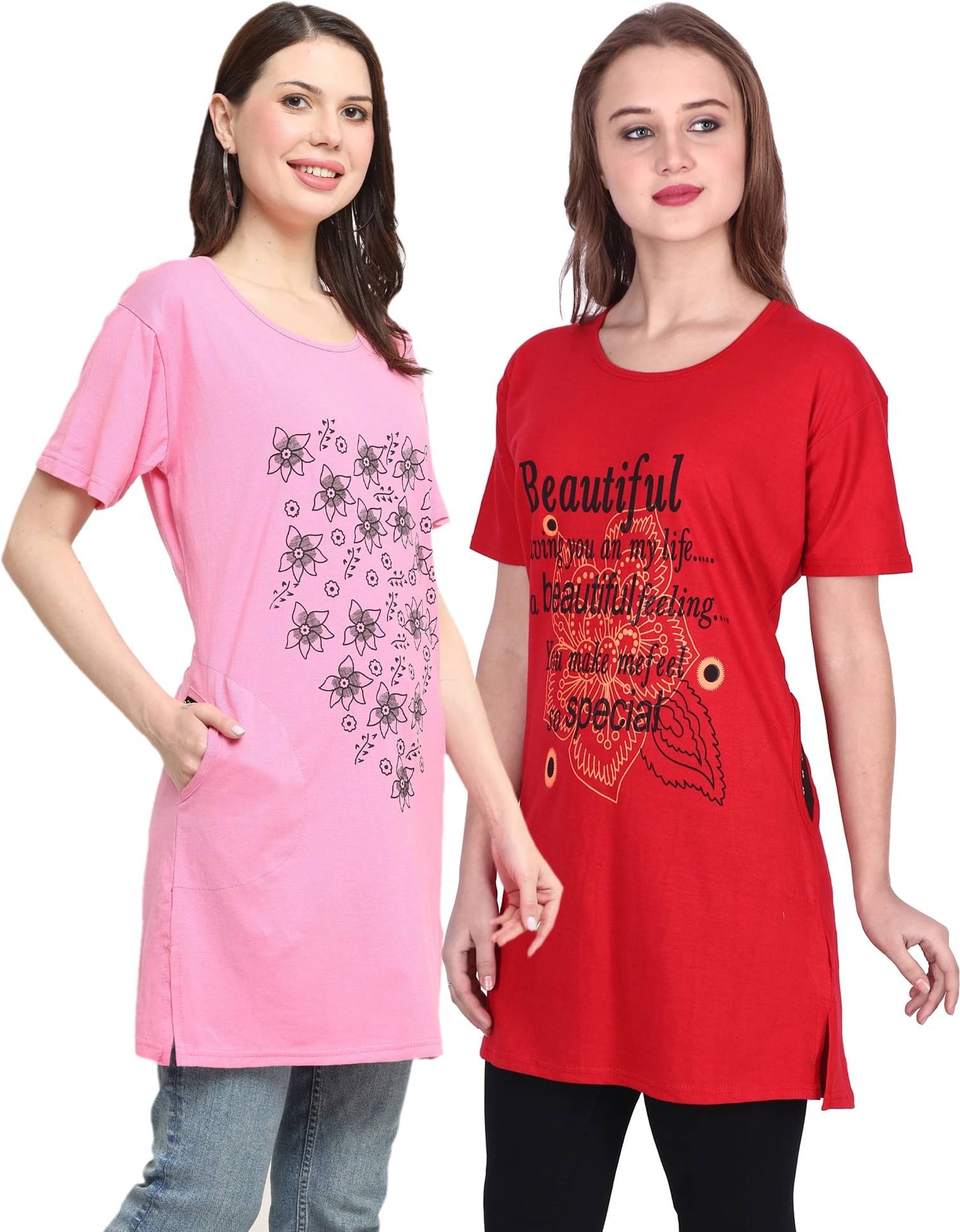 Ddaspration Women's Cotton Blend Regular Top ( Multicolor ) Ddaspration Women's Cotton Blend Regular Top ( Multicolor )