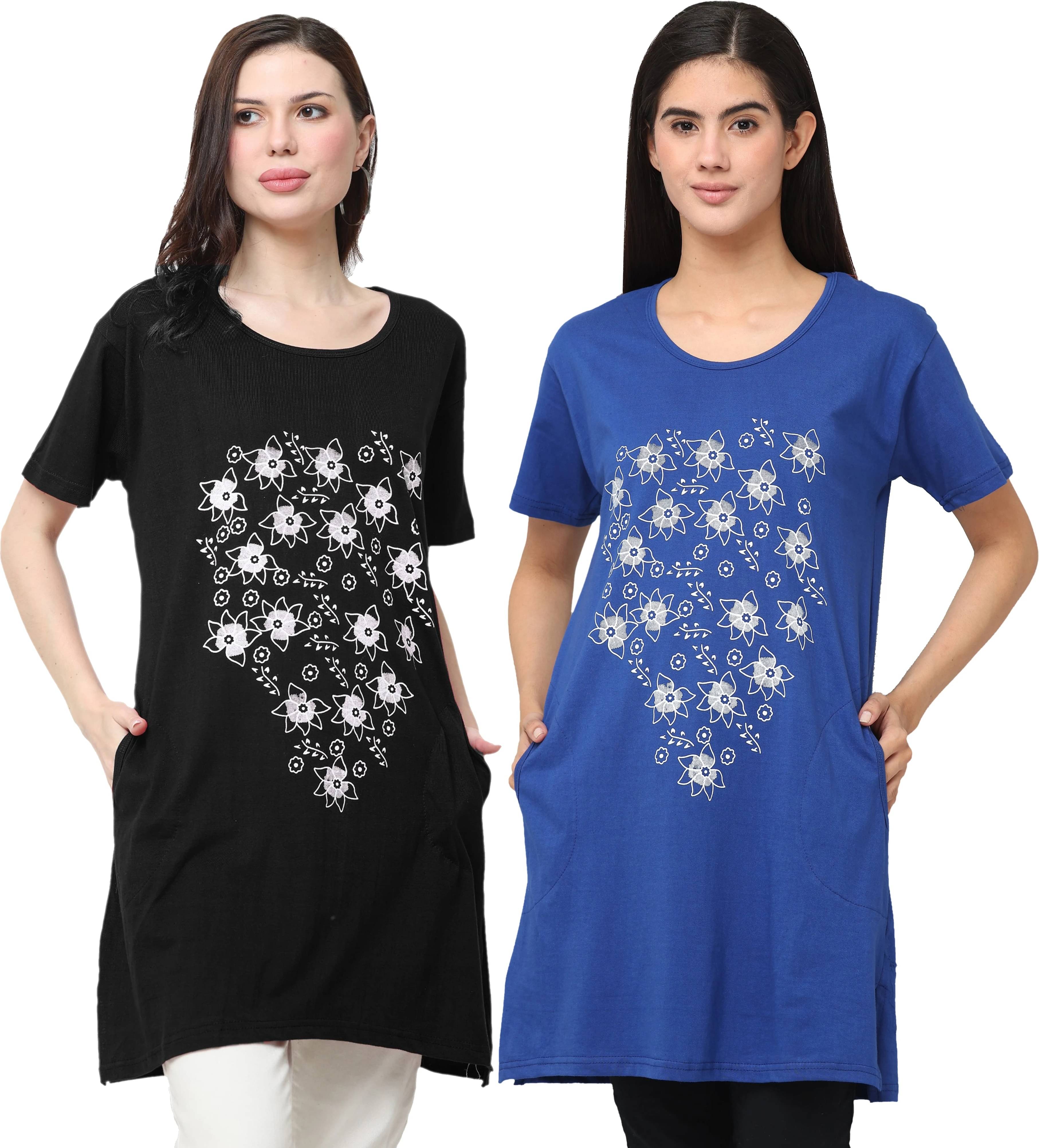 Ddaspration Women's Cotton Blend Regular Top ( Multicolor ) Ddaspration Women's Cotton Blend Regular Top ( Multicolor )