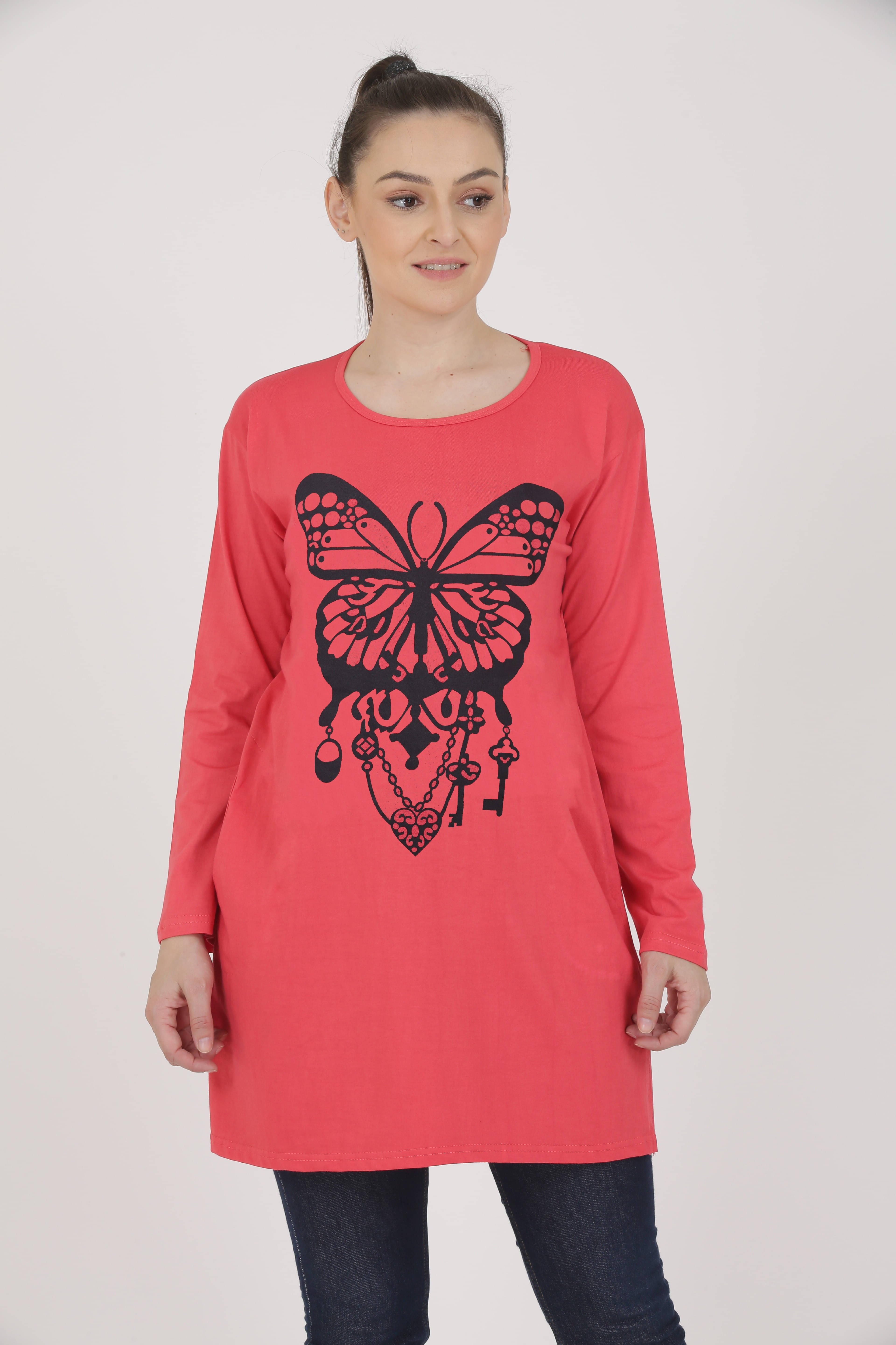 Ddaspration Women's Cotton Blend Regular Top ( Orange ) Ddaspration Women's Cotton Blend Regular Top ( Orange )