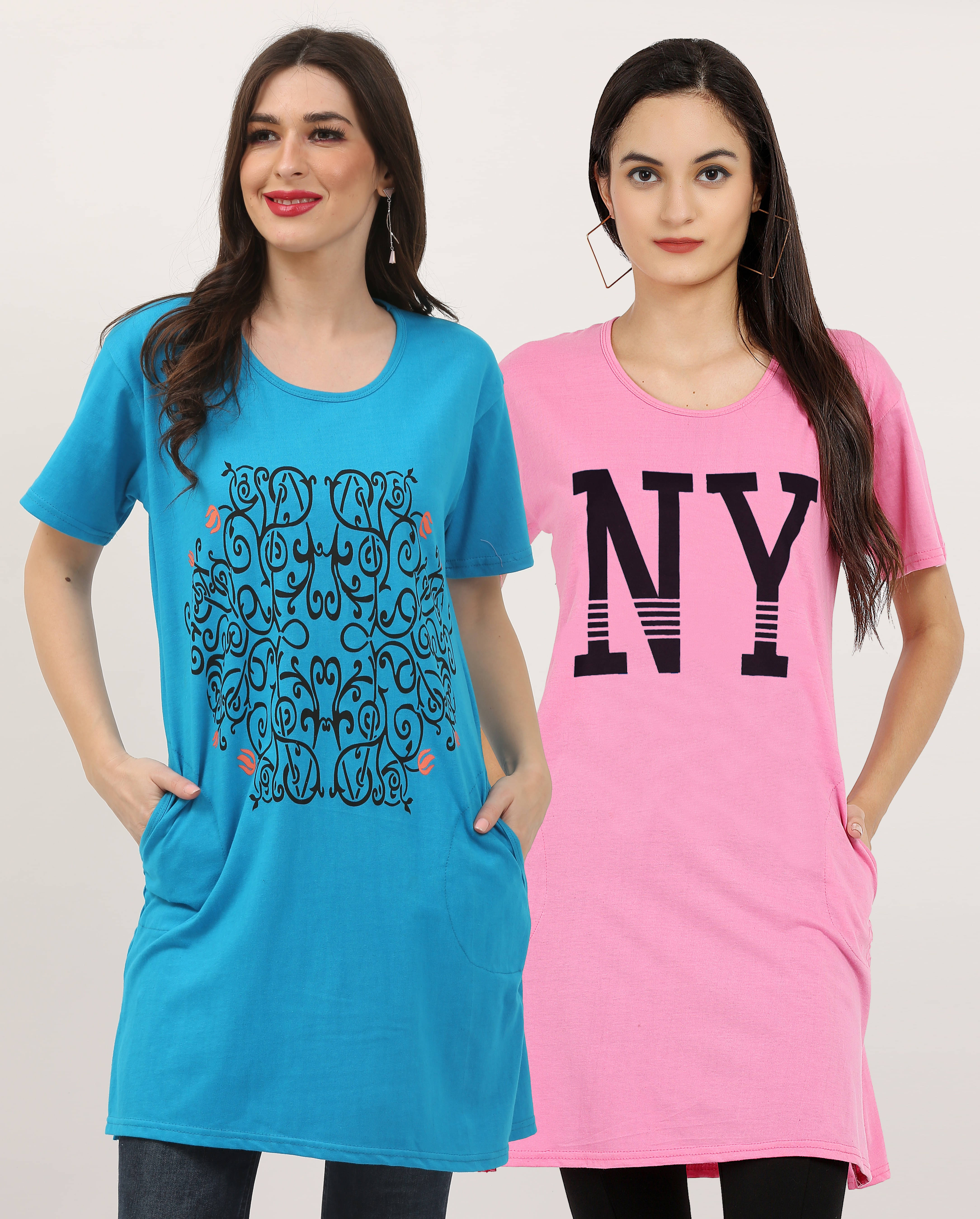     			Ddaspration Women's Cotton Blend Regular Top ( Multicolor )