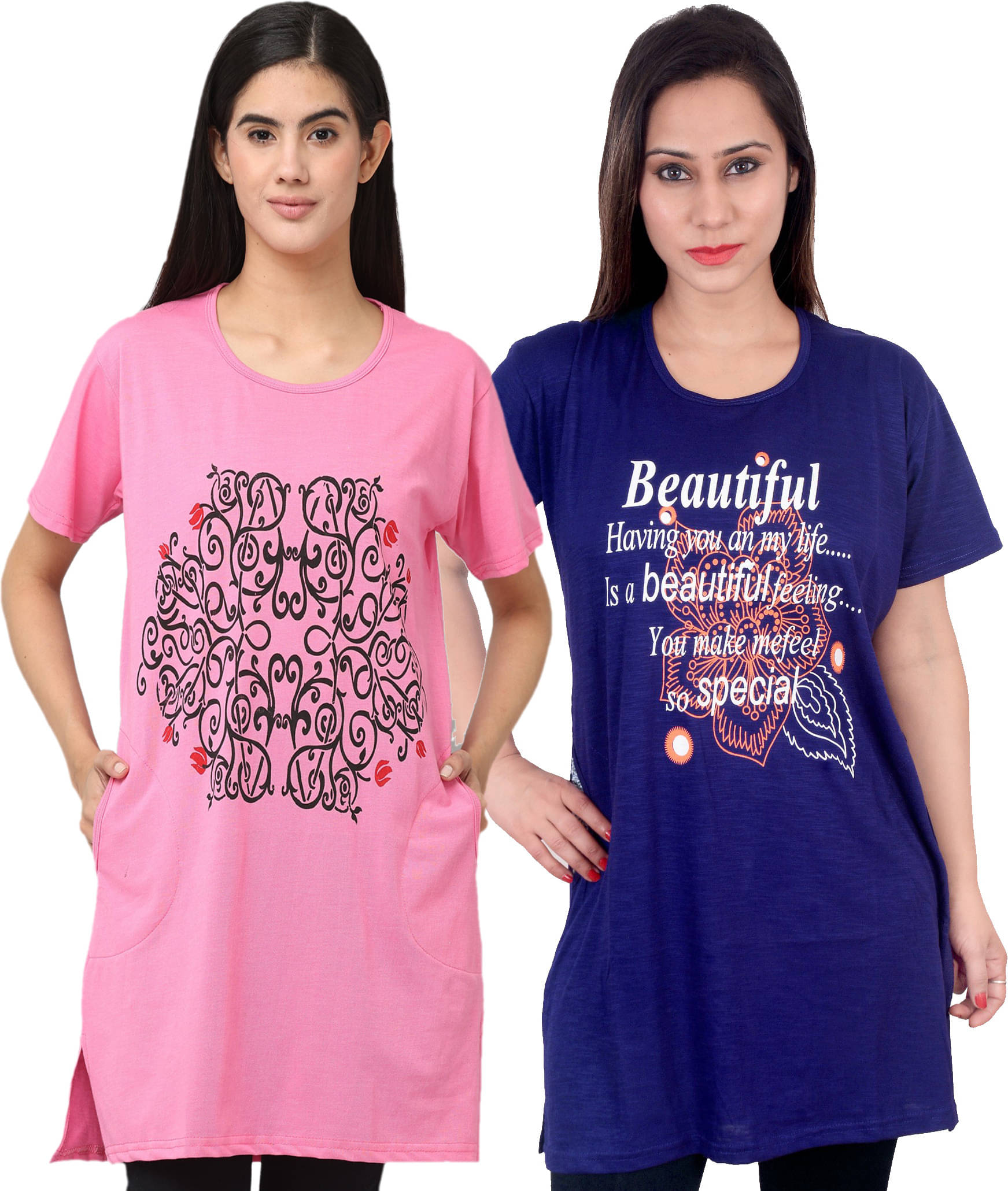 Ddaspration Women's Cotton Blend Regular Top ( Multicolor ) Ddaspration Women's Cotton Blend Regular Top ( Multicolor )