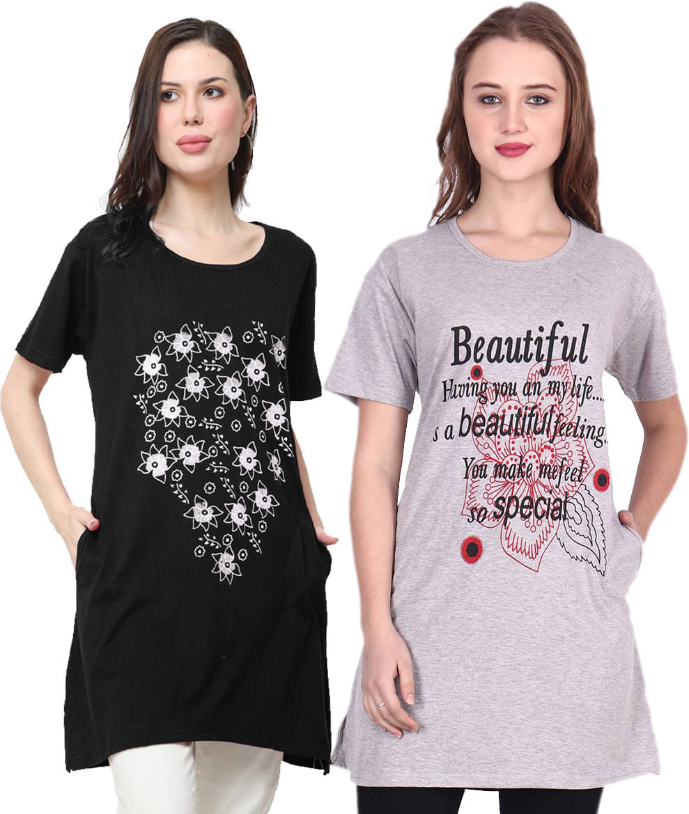 Ddaspration Women's Cotton Blend Regular Top ( Multicolor ) Ddaspration Women's Cotton Blend Regular Top ( Multicolor )