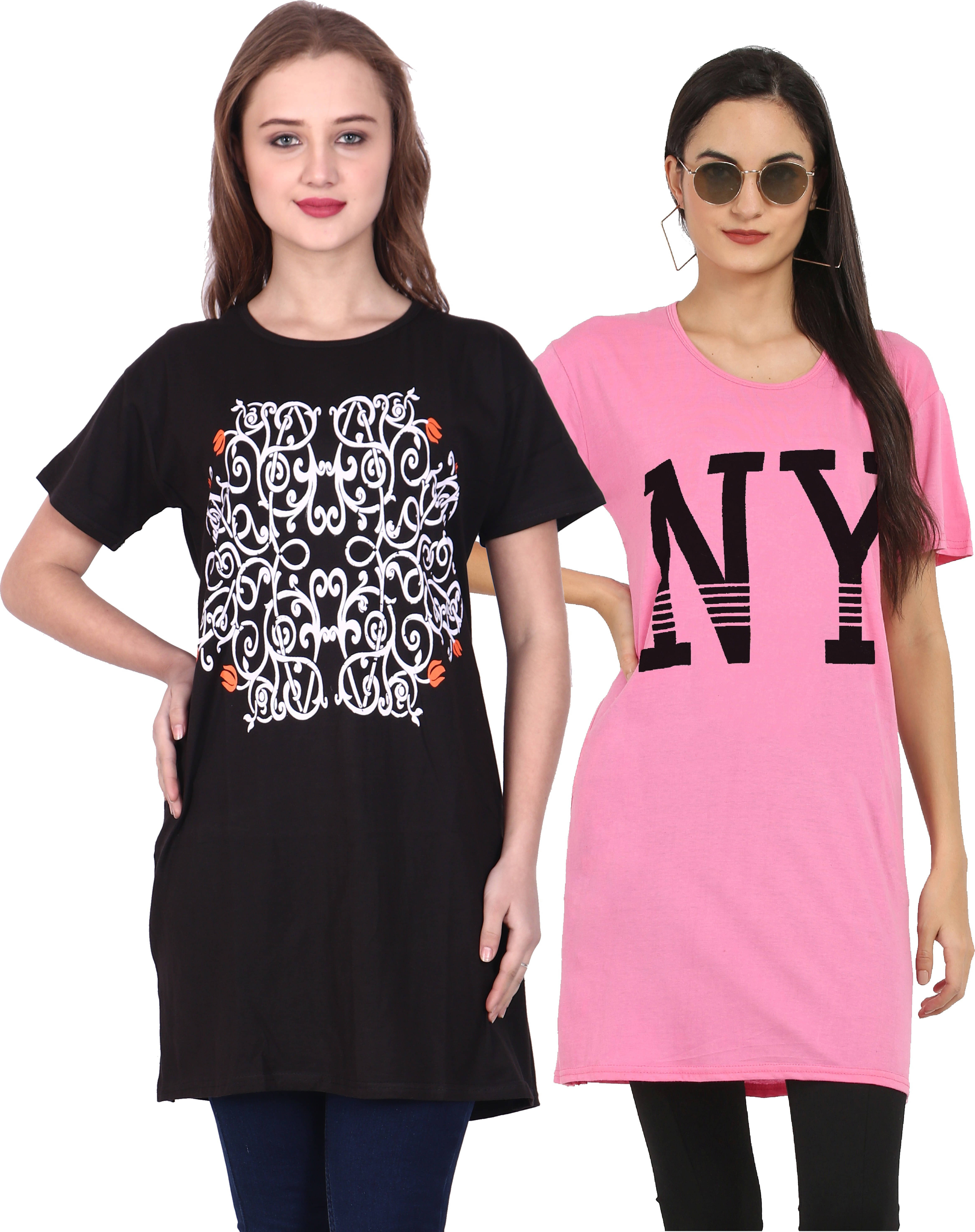 Ddaspration Women's Cotton Blend Regular Top ( Multicolor ) Ddaspration Women's Cotton Blend Regular Top ( Multicolor )
