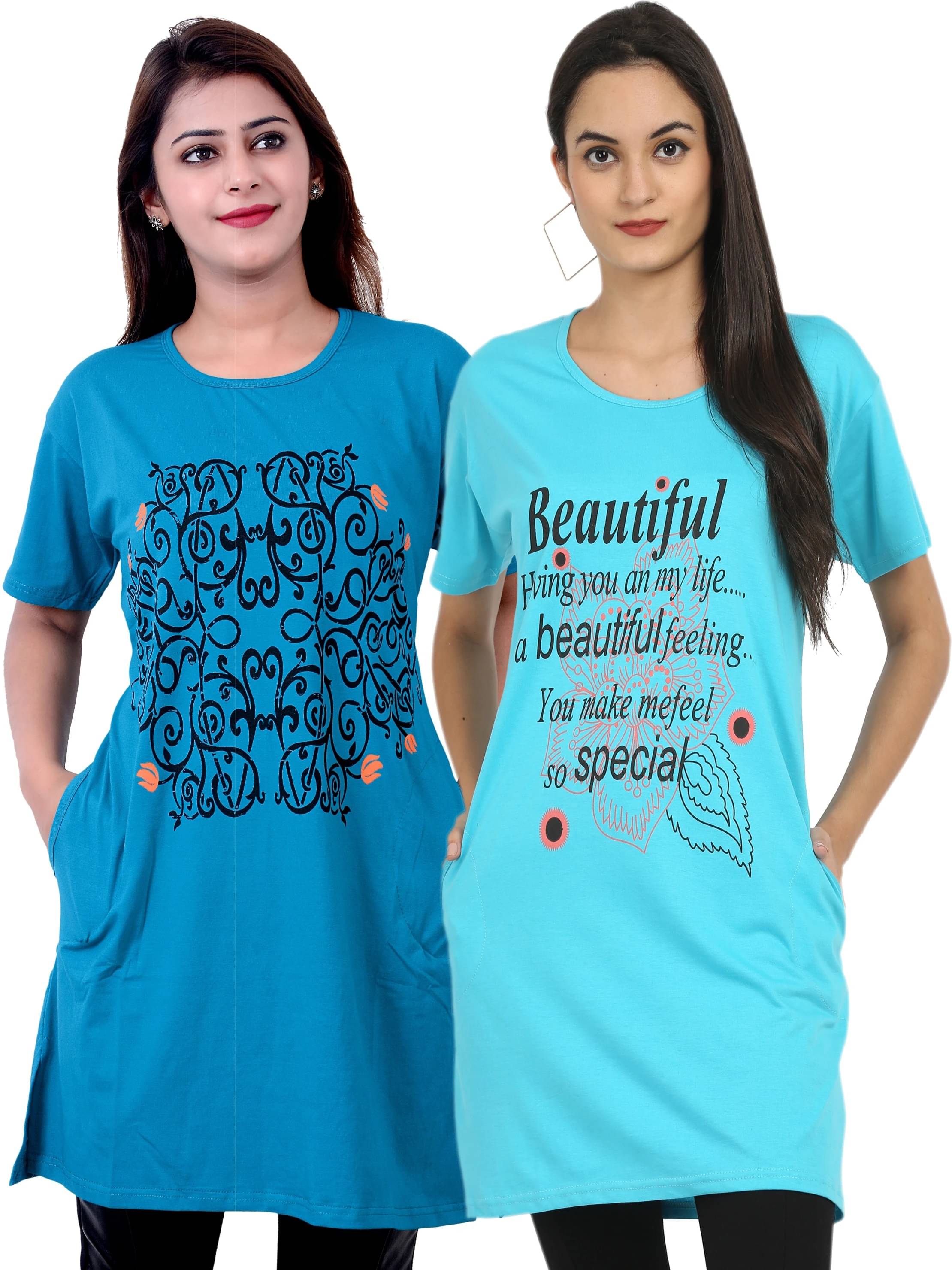     			Ddaspration Women's Cotton Blend Regular Top ( Multicolor )