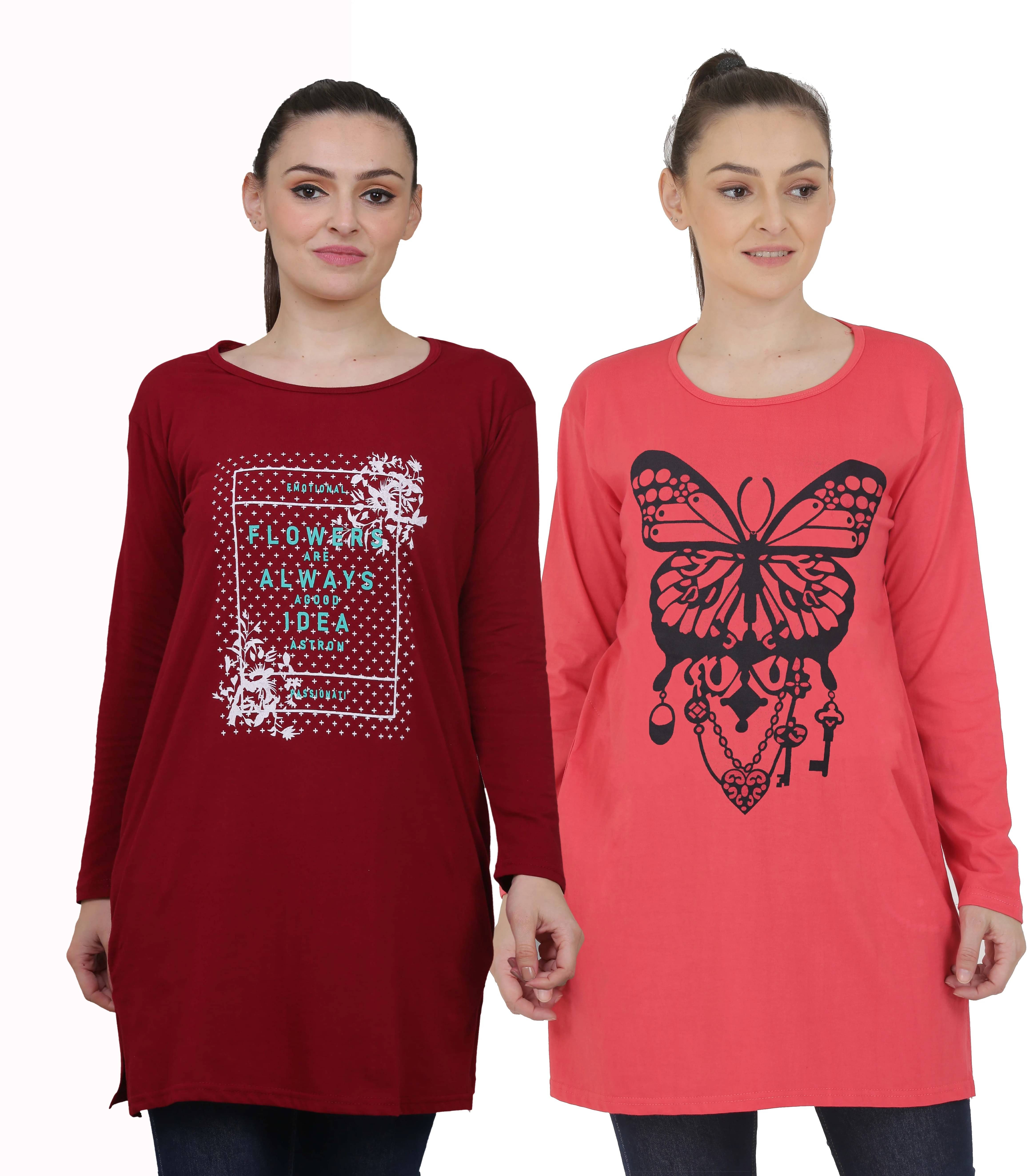     			Ddaspration Women's Cotton Blend Regular Top ( Multicolor )