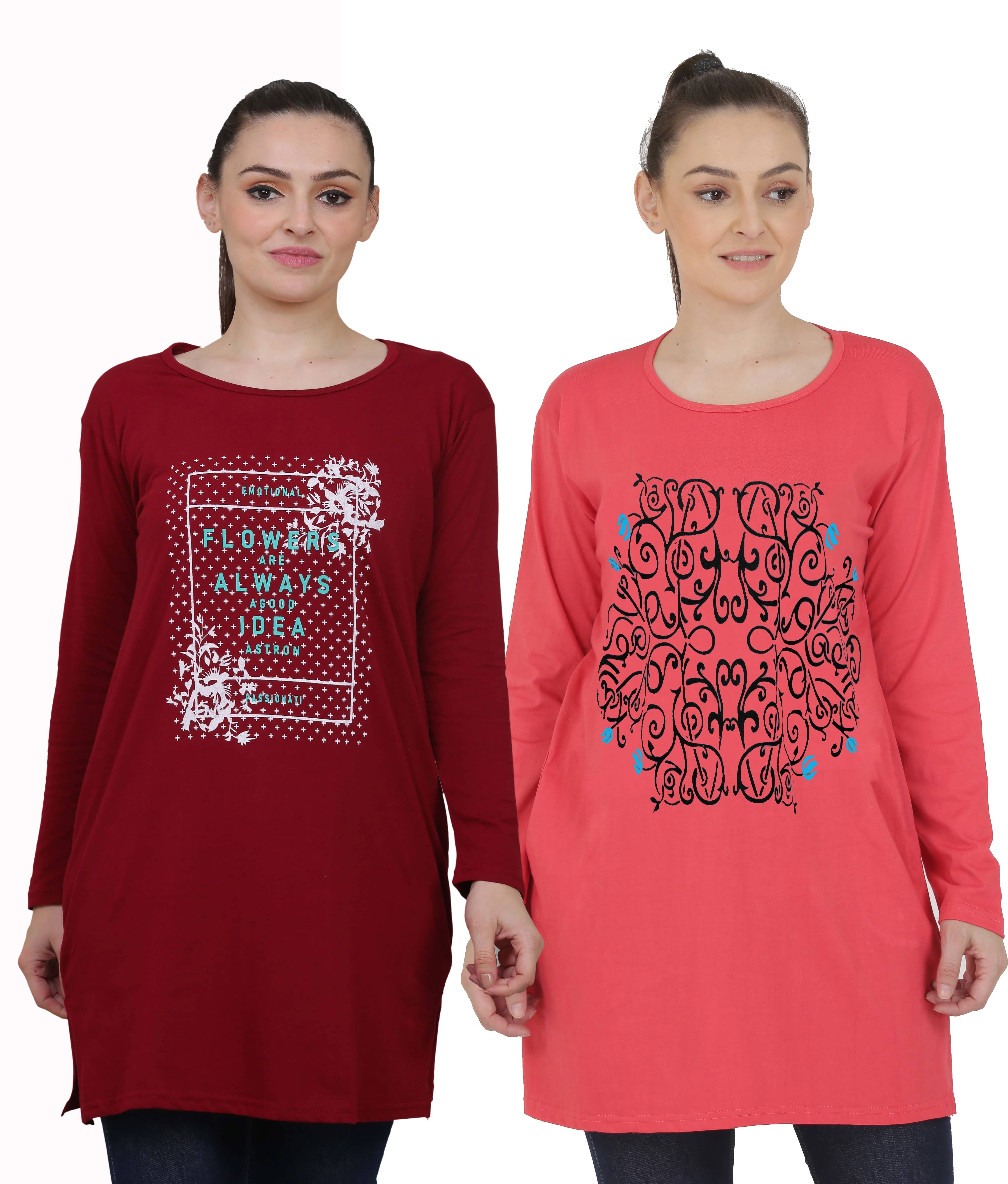     			Ddaspration Women's Cotton Blend Regular Top ( Multicolor )