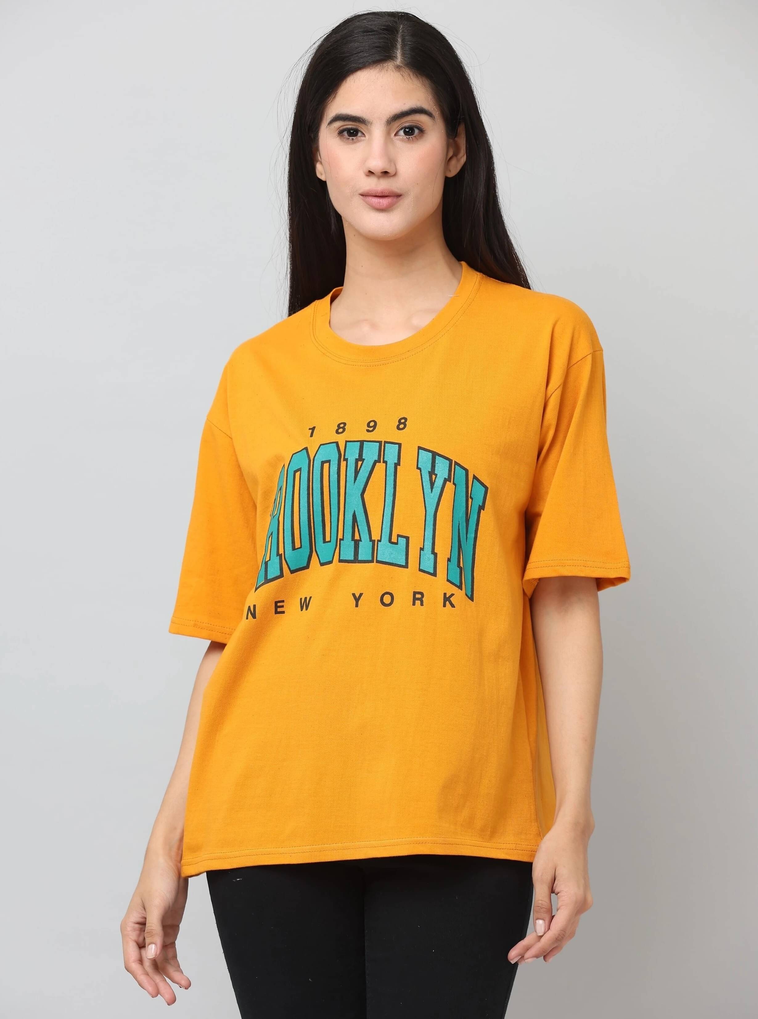 Ddaspration Women's Cotton Blend Regular Top ( Yellow ) Ddaspration Women's Cotton Blend Regular Top ( Yellow )