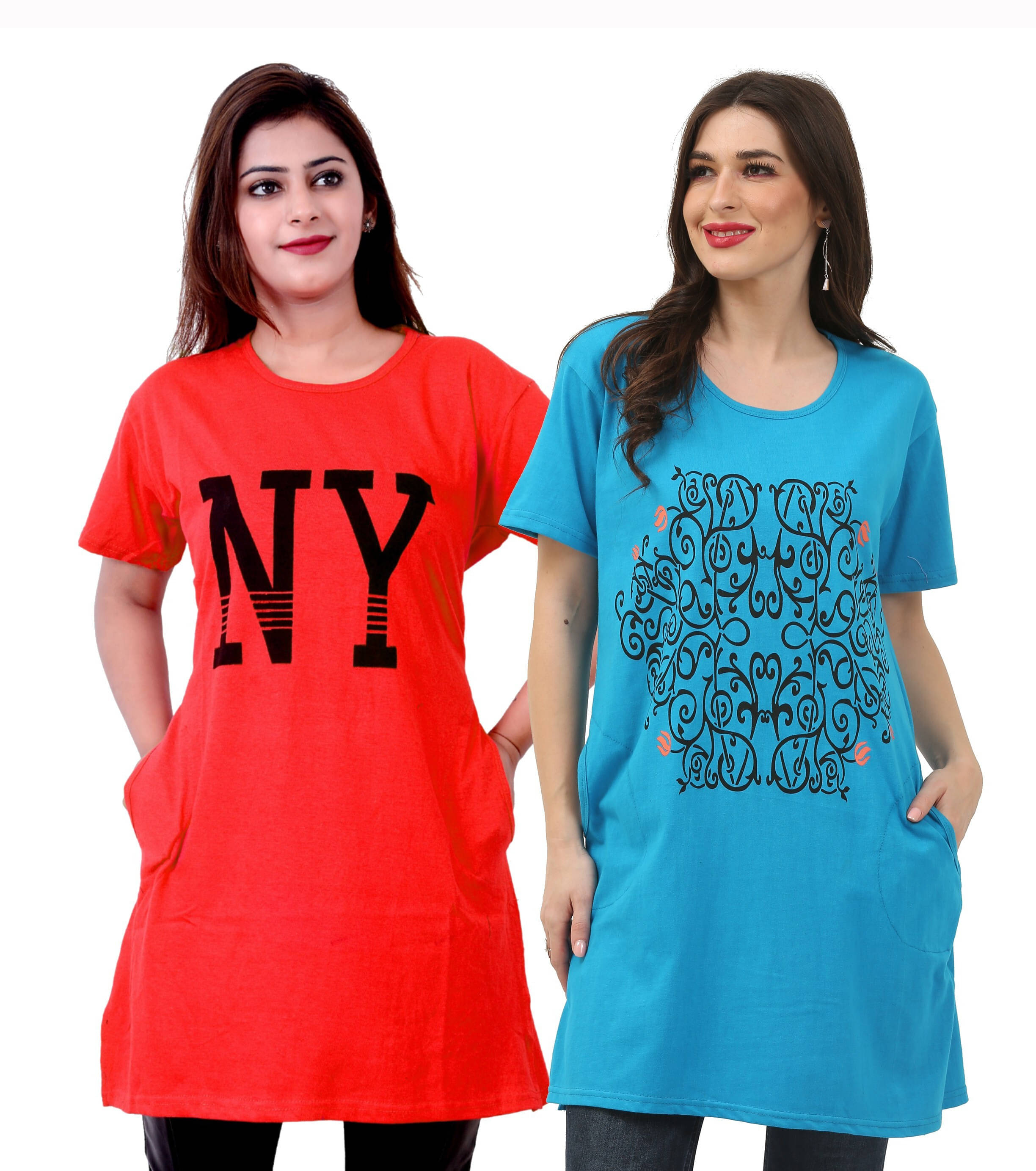     			Ddaspration Women's Cotton Blend Regular Top ( Multicolor )