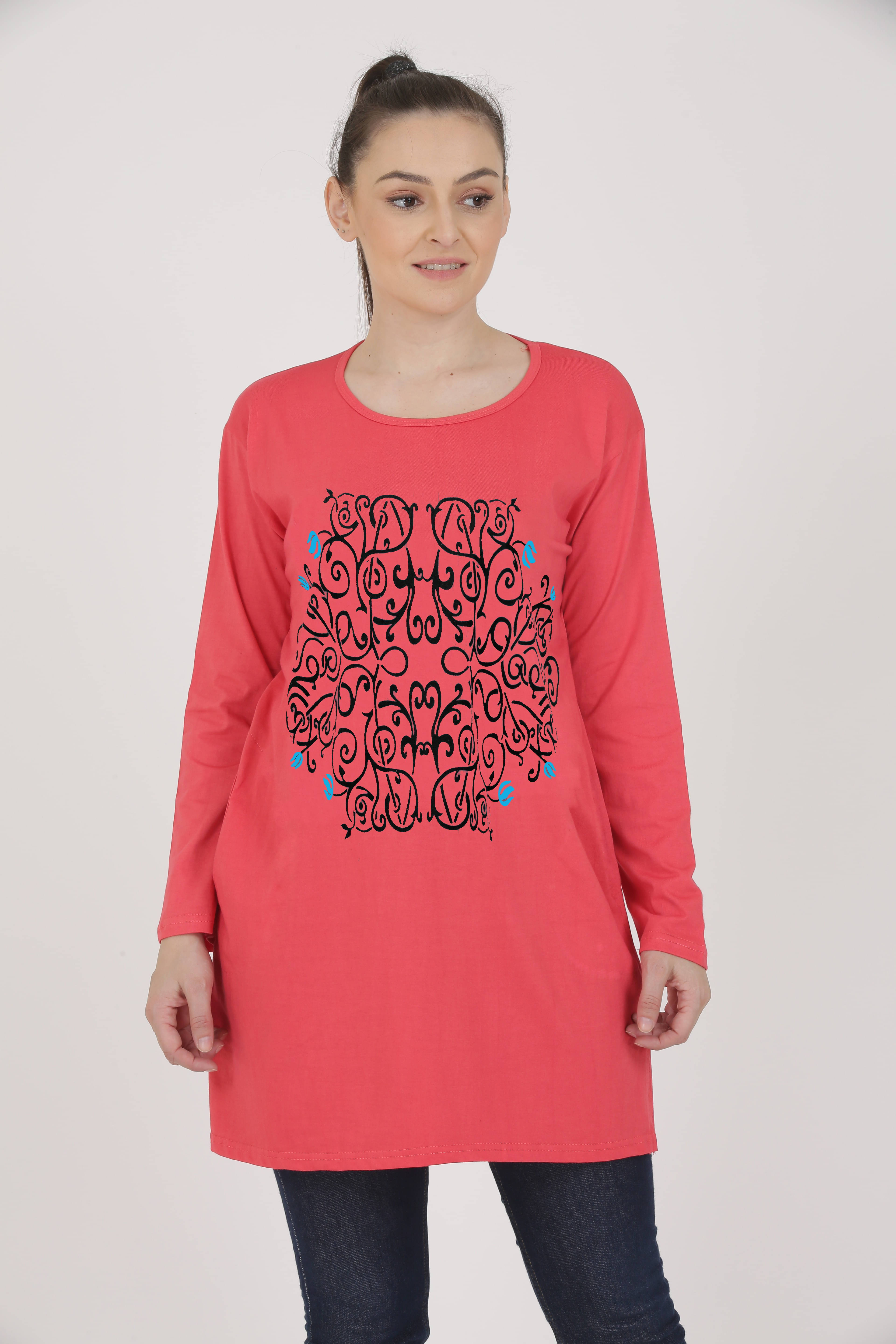 Ddaspration Women's Cotton Blend Regular Top ( Orange ) Ddaspration Women's Cotton Blend Regular Top ( Orange )