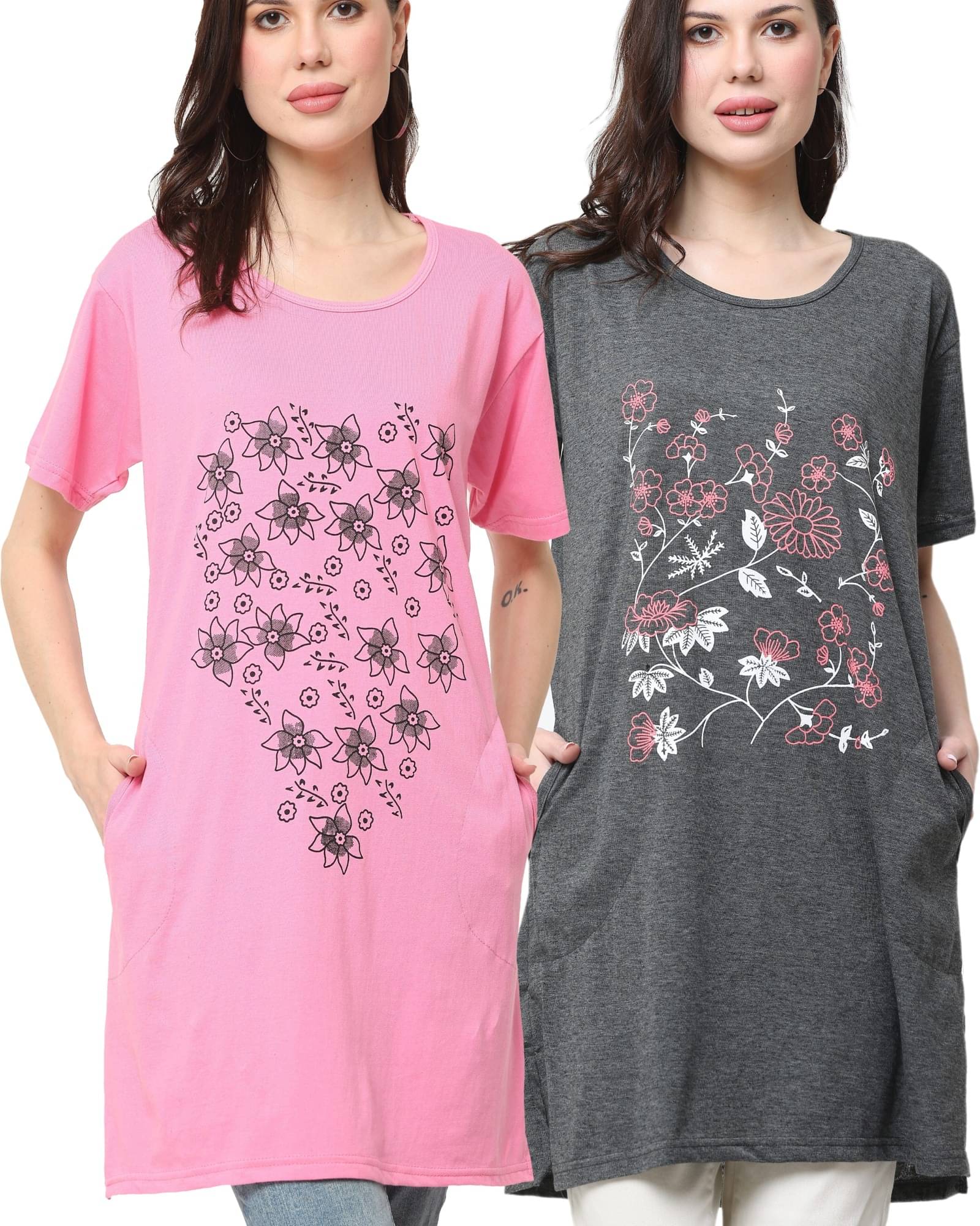    			Ddaspration Women's Cotton Blend Regular Top ( Multicolor )