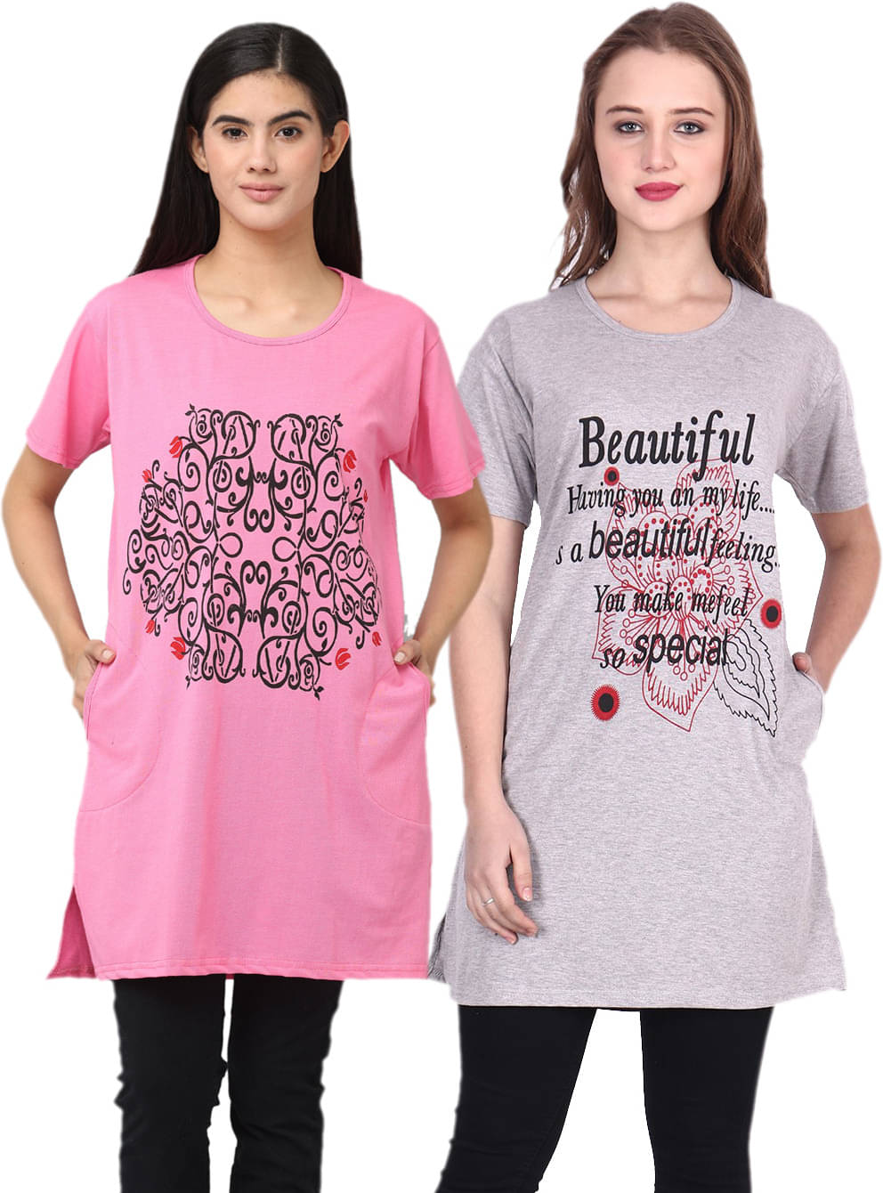Ddaspration Women's Cotton Blend Regular Top ( Multicolor ) Ddaspration Women's Cotton Blend Regular Top ( Multicolor )