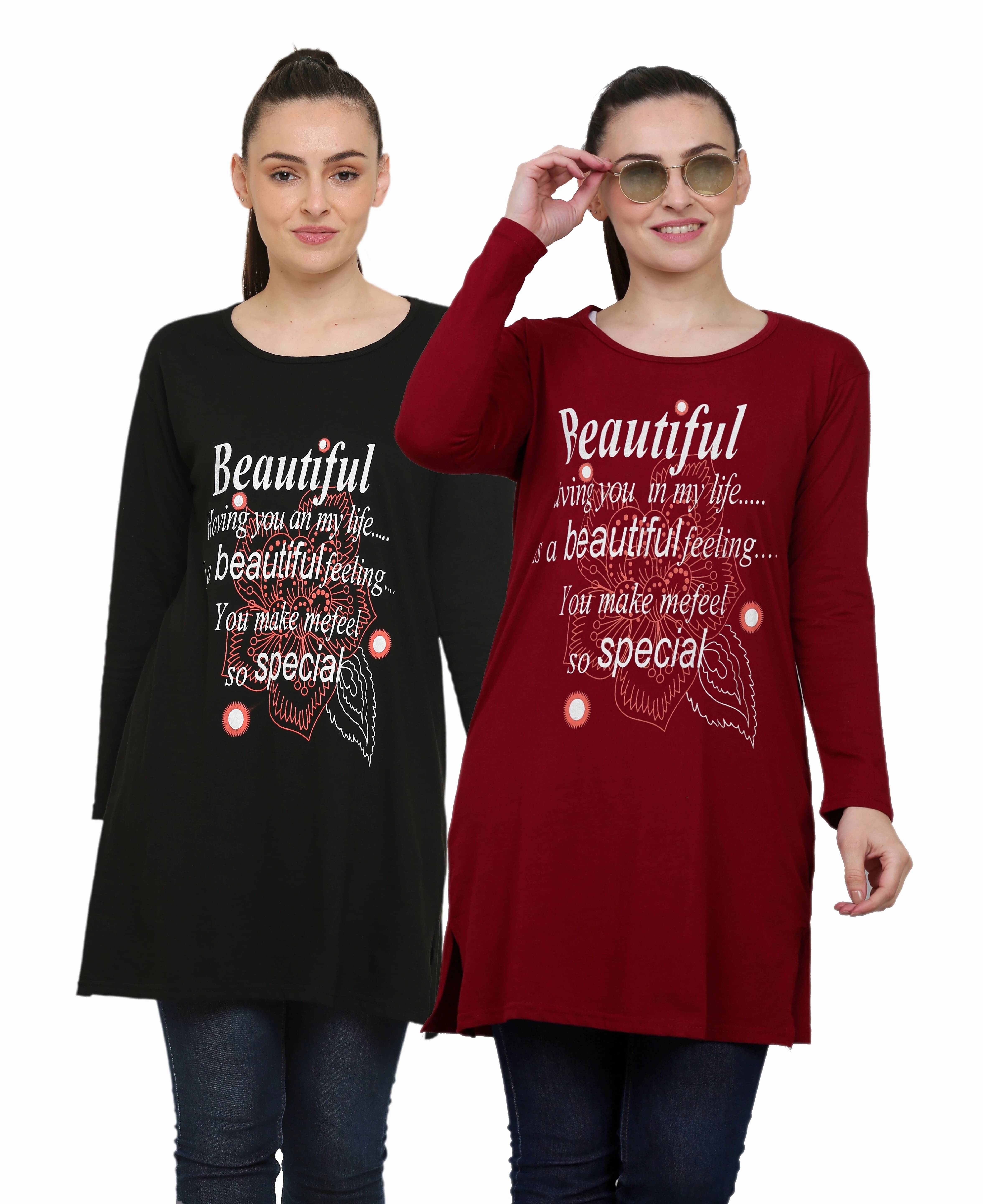     			Ddaspration Women's Cotton Blend Regular Top ( Multicolor )