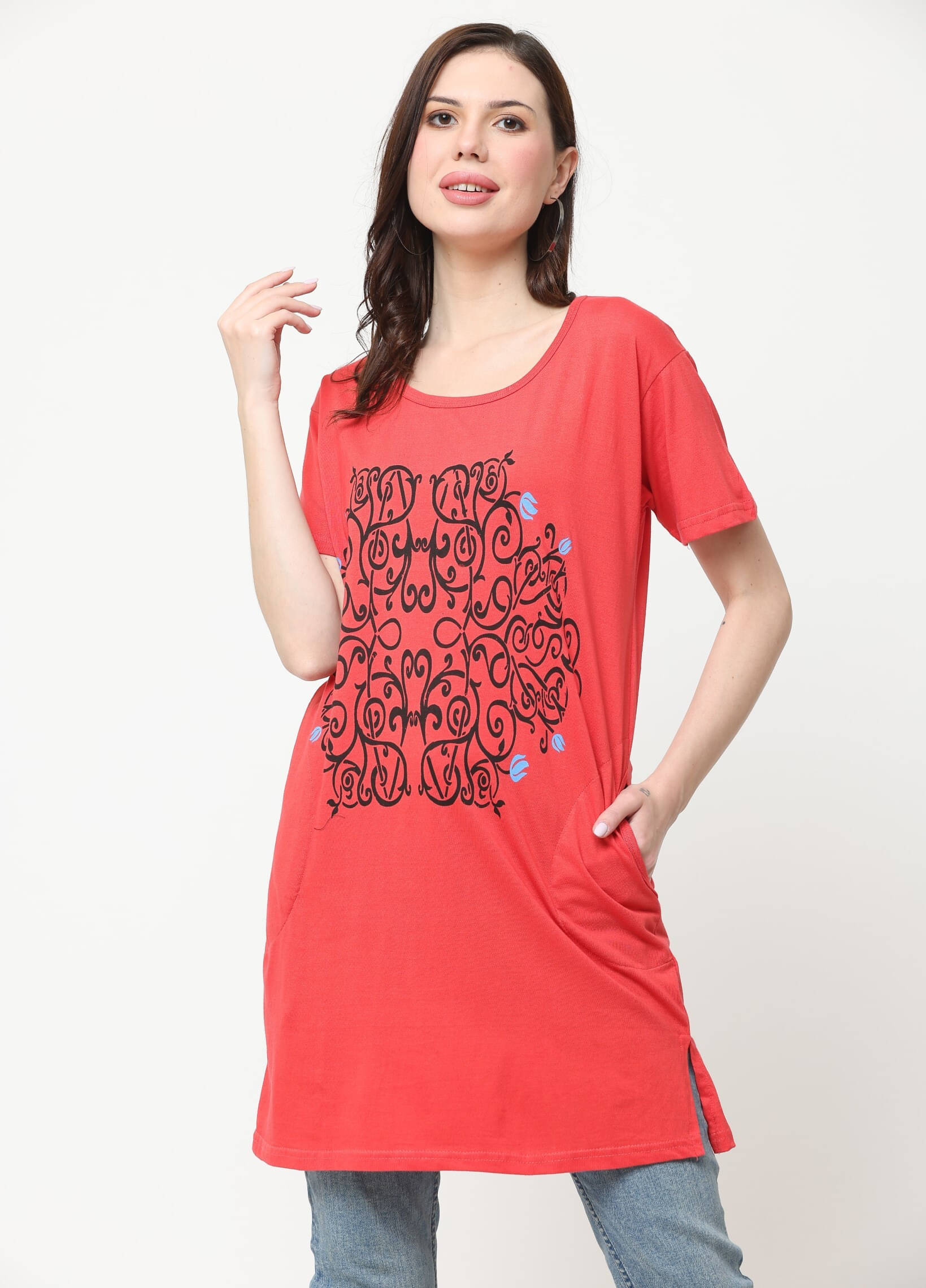     			Ddaspration Women's Cotton Blend Regular Top ( Multicolor )