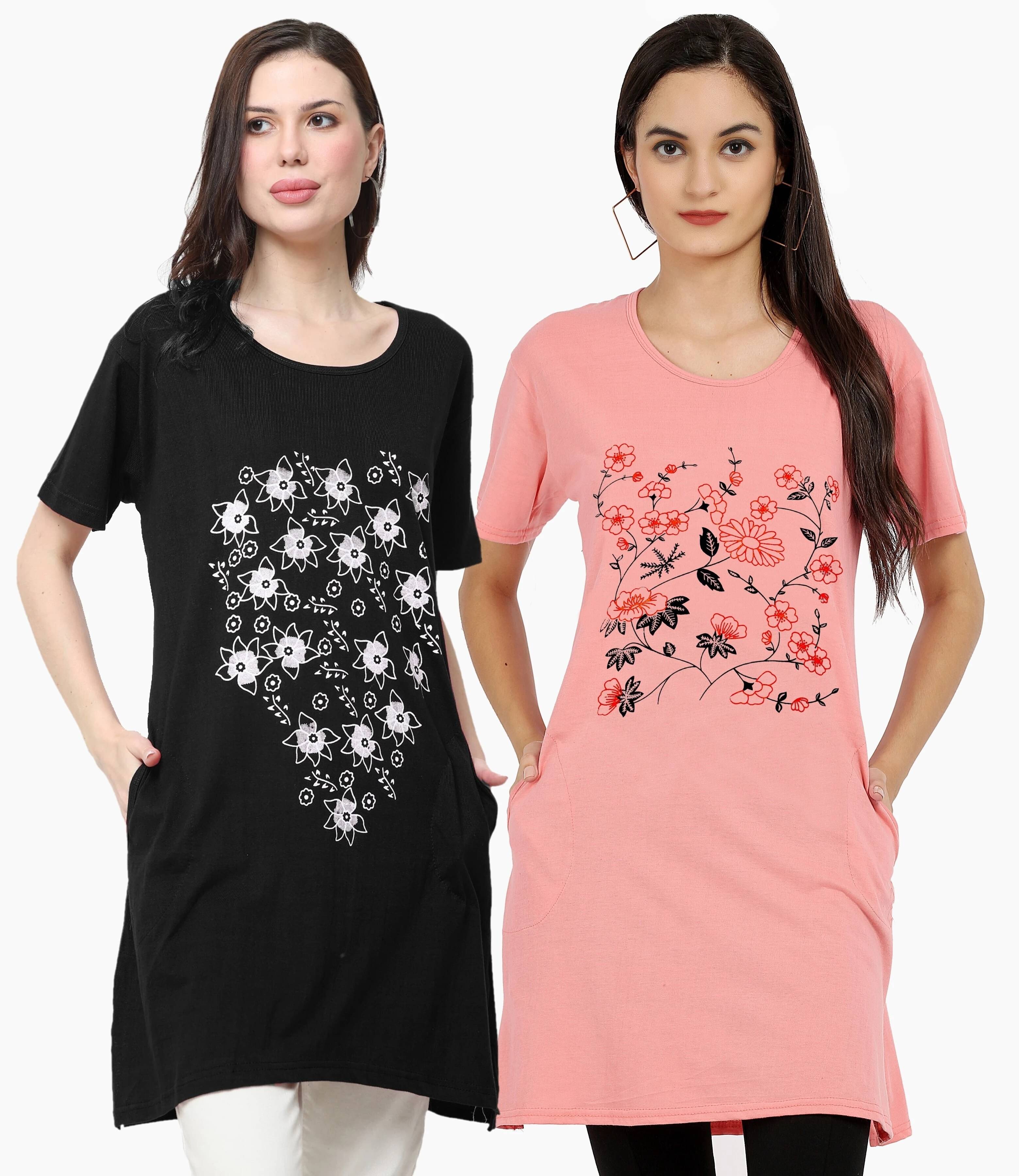     			Ddaspration Women's Cotton Blend Regular Top ( Multicolor )