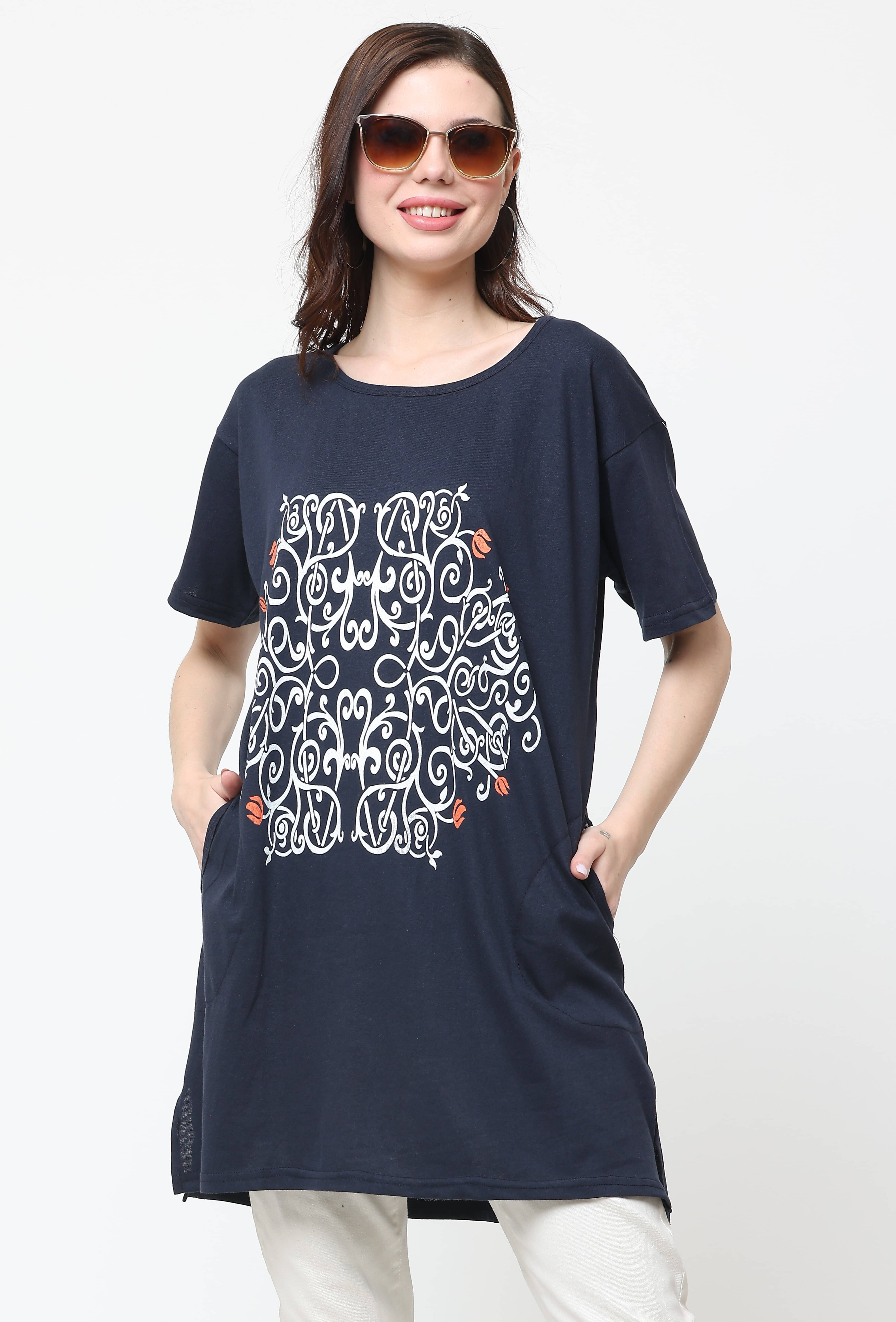 Ddaspration Women's Cotton Blend Regular Top ( Multicolor ) Ddaspration Women's Cotton Blend Regular Top ( Multicolor )