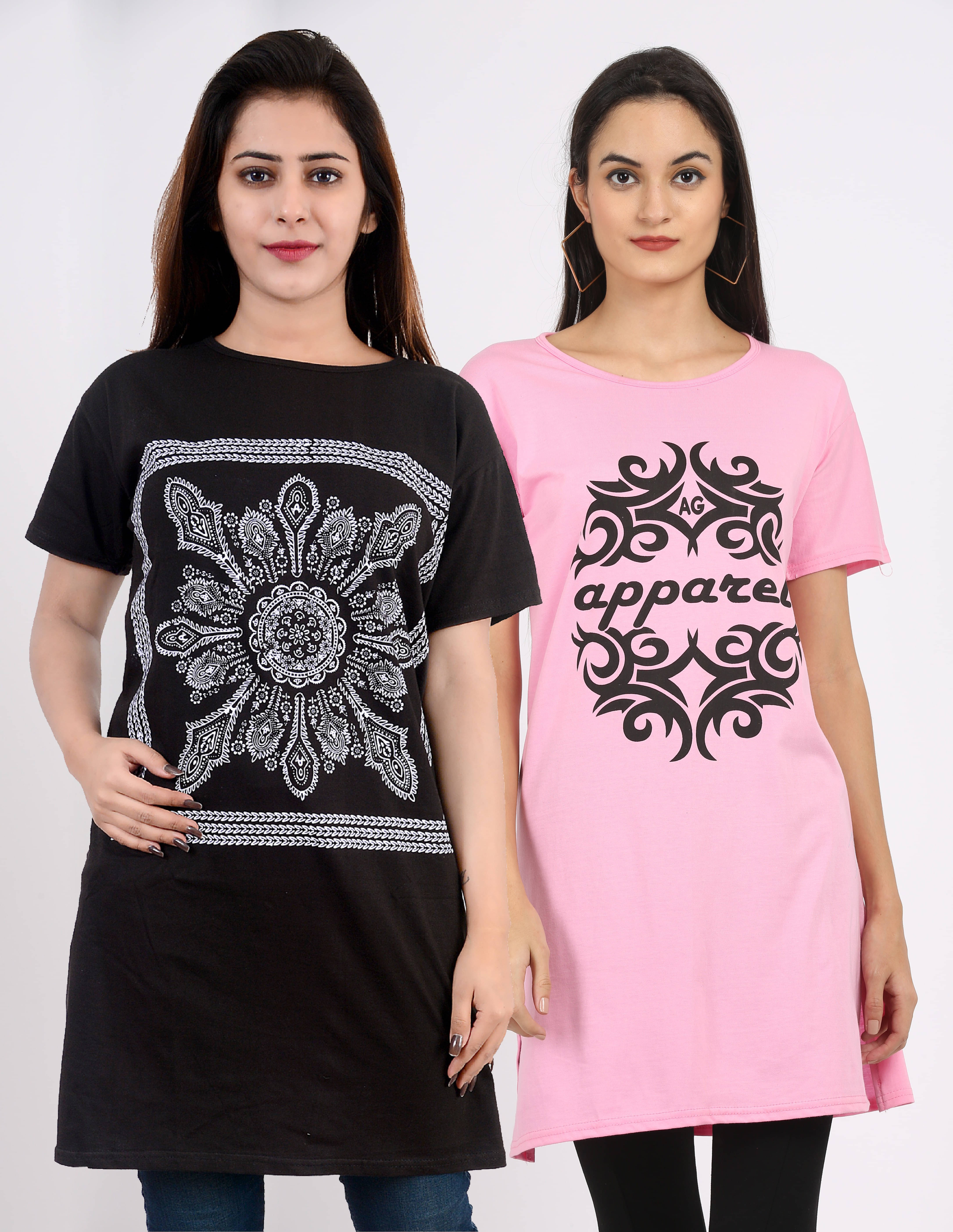 Ddaspration Women's Cotton Blend Regular Top ( Multicolor ) Ddaspration Women's Cotton Blend Regular Top ( Multicolor )