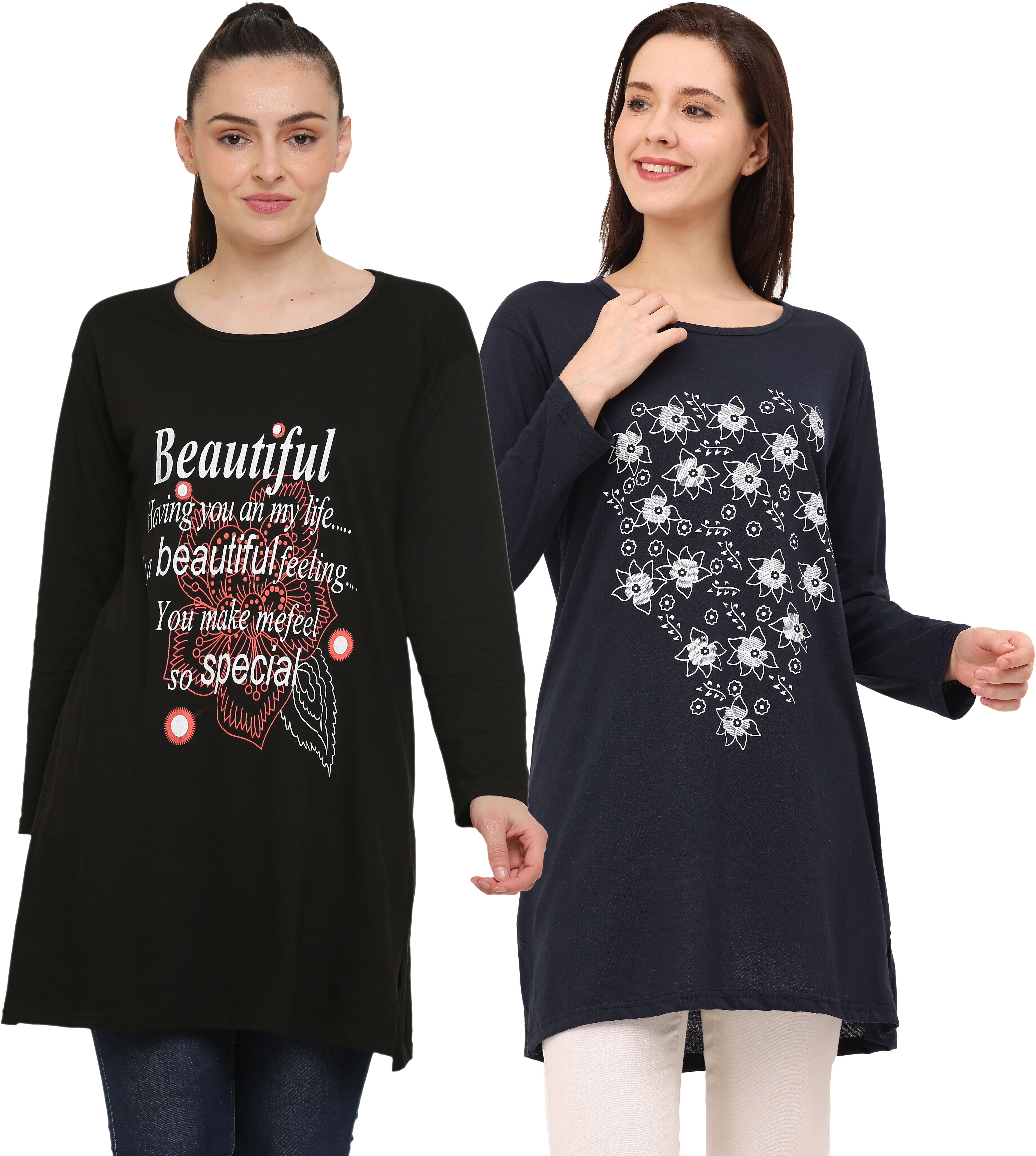 Ddaspration Women's Cotton Blend Regular Top ( Multicolor ) Ddaspration Women's Cotton Blend Regular Top ( Multicolor )
